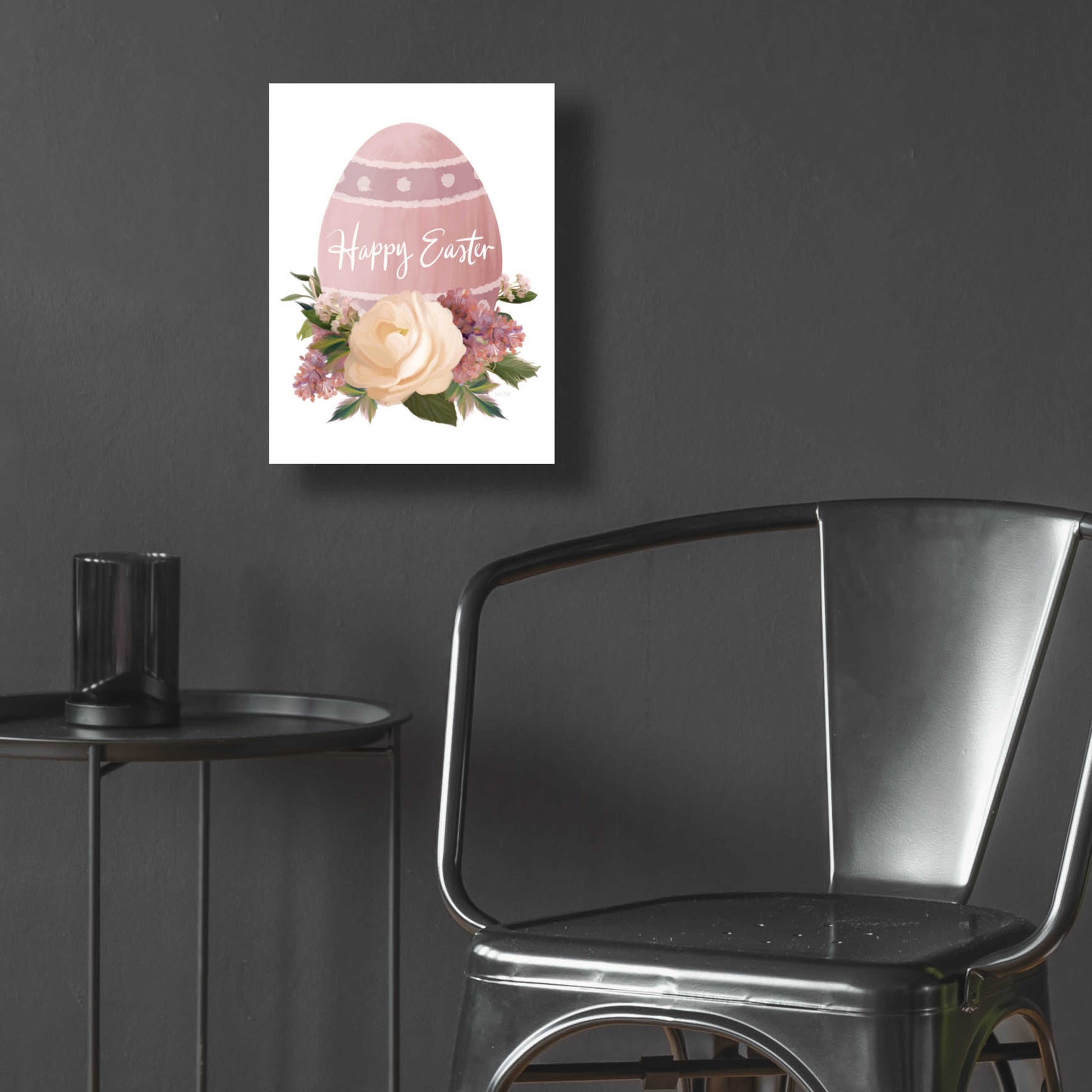 Epic Art 'Happy Easter' by House Fenway, Acrylic Glass Wall Art,12x16