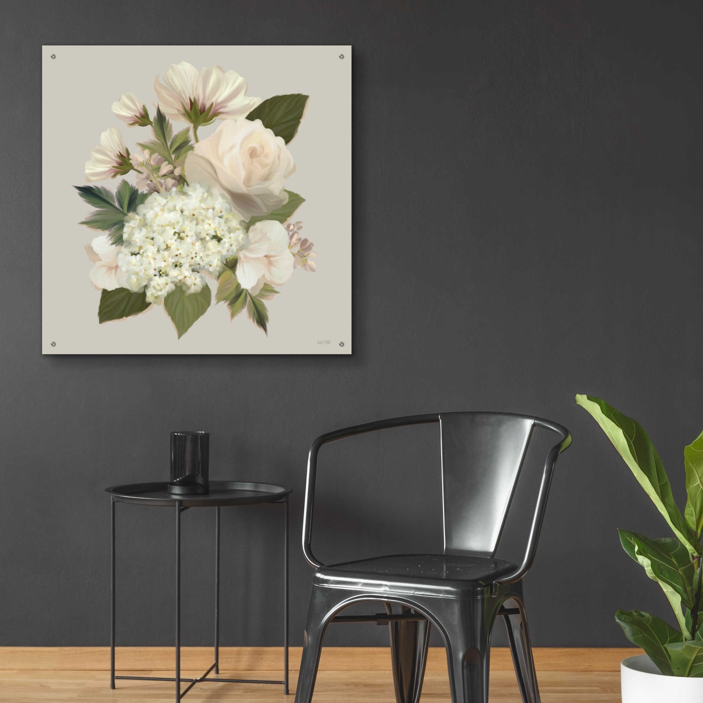 Epic Art 'Heirloom Bouquet' by House Fenway, Acrylic Glass Wall Art,36x36