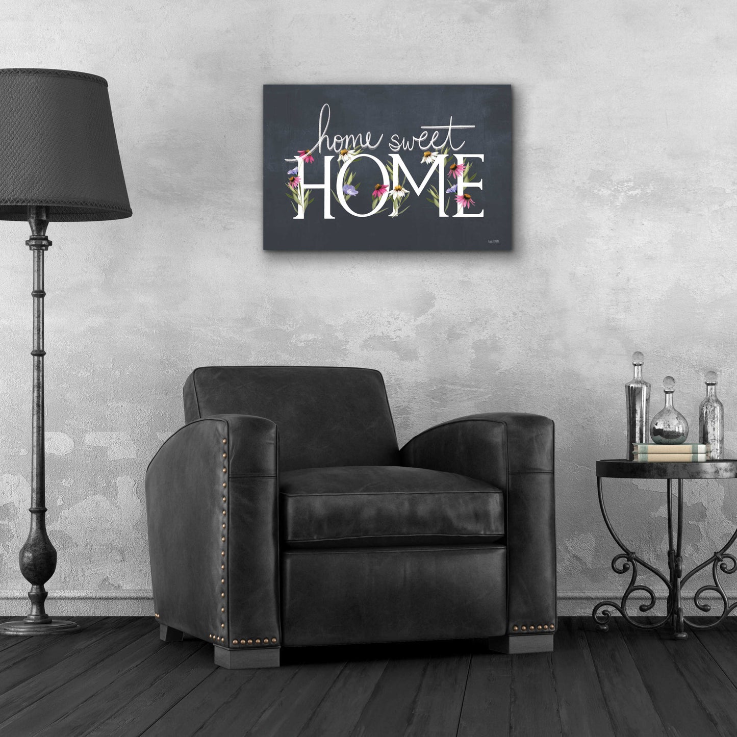 Epic Art 'Home Sweet Home' by House Fenway, Acrylic Glass Wall Art,24x16