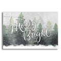 Epic Art 'Merry & Bright Snowfall' by House Fenway, Acrylic Glass Wall Art
