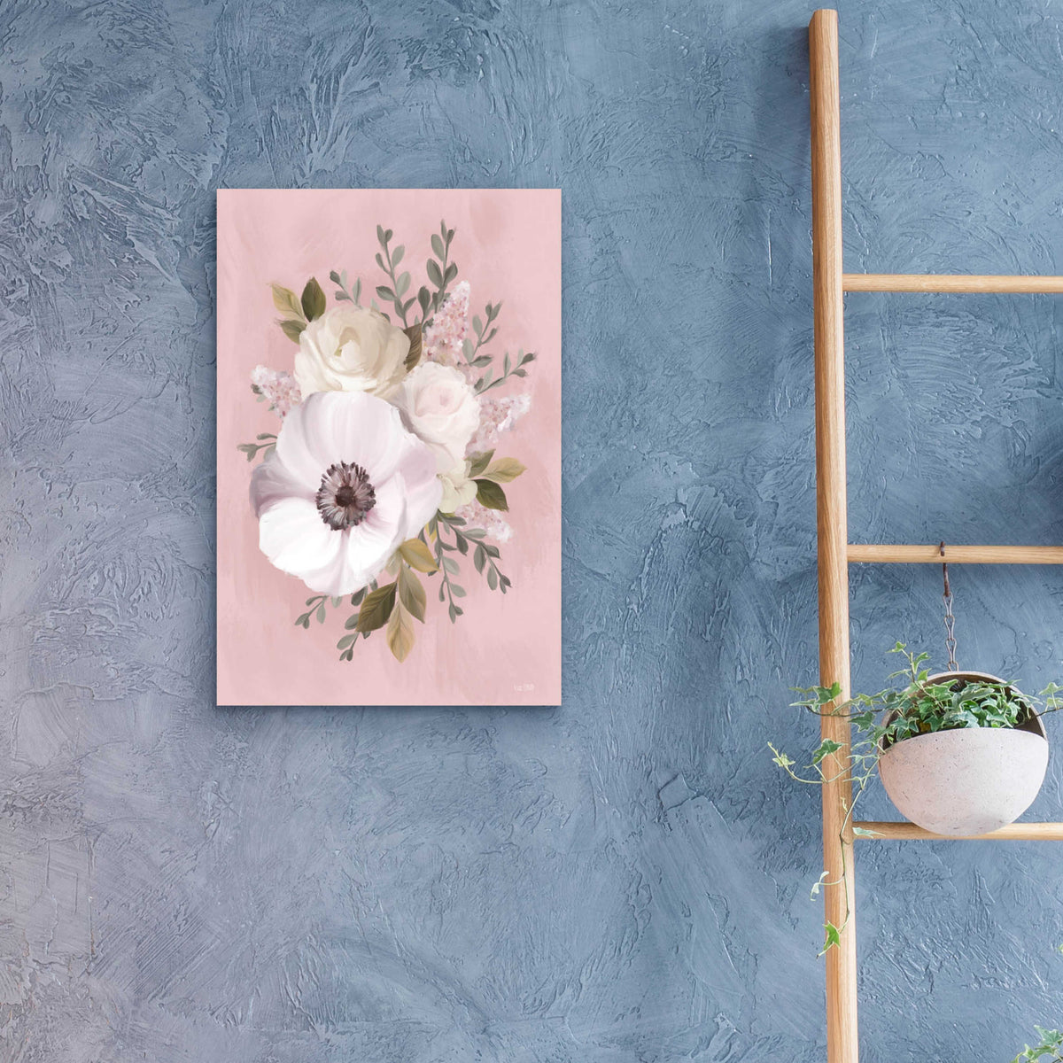 Epic Art 'Pink Lover Bouquet' by House Fenway, Acrylic Glass Wall Art,16x24