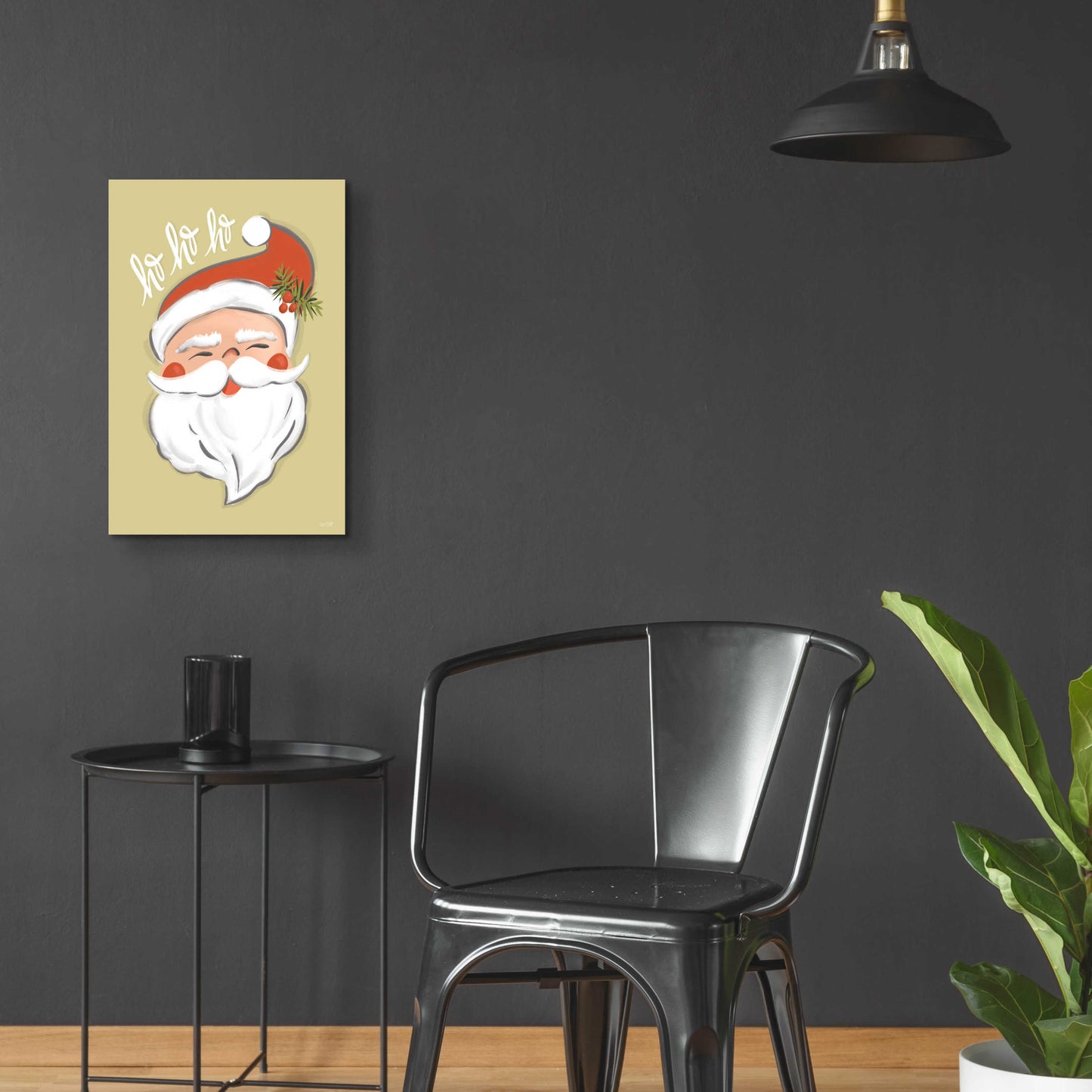 Epic Art 'Vintage Santa' by House Fenway, Acrylic Glass Wall Art,16x24