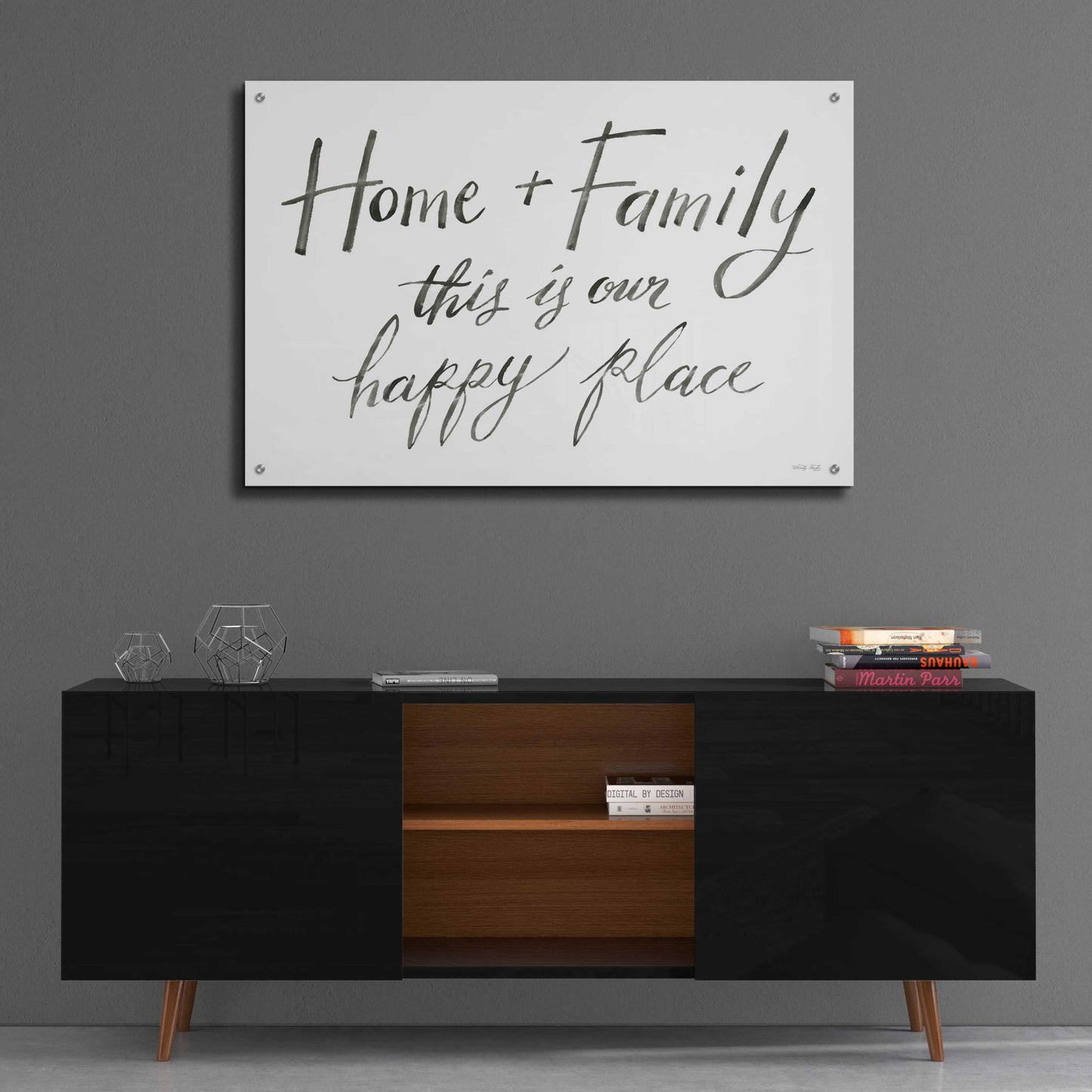 Epic Art 'Home + Family I' by Cindy Jacobs, Acrylic Glass Wall Art,36x24