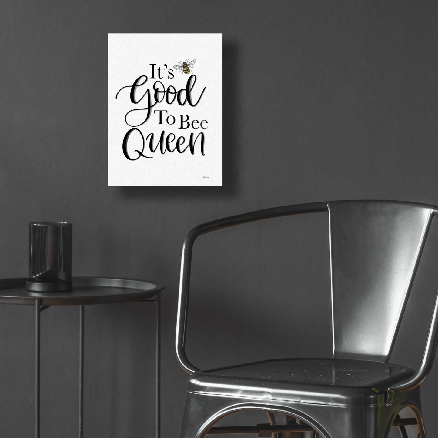 Epic Art 'Its Good To Be Queen' by L. Larson, Acrylic Glass Wall Art,12x16