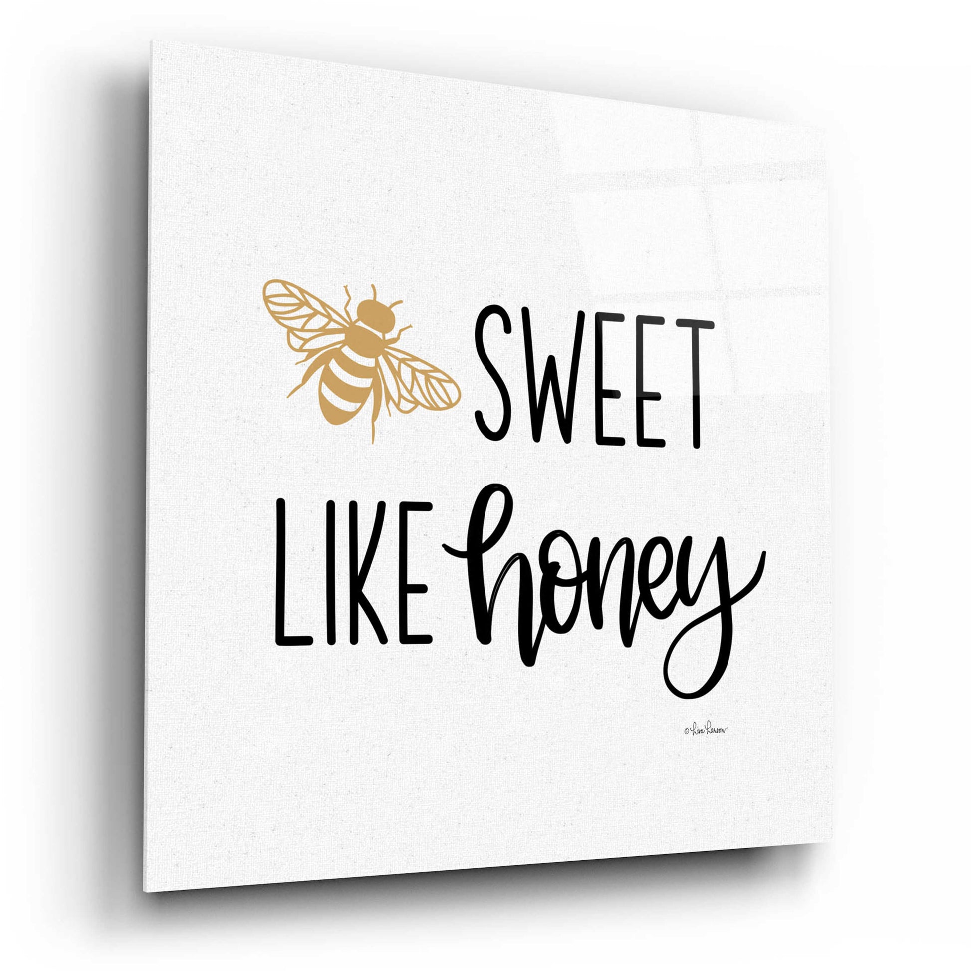 Epic Art 'Sweet Like Honey' by L. Larson, Acrylic Glass Wall Art,12x12