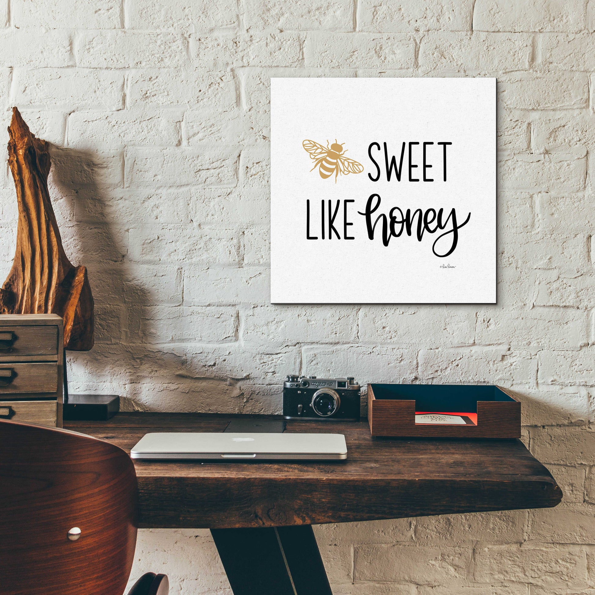 Epic Art 'Sweet Like Honey' by L. Larson, Acrylic Glass Wall Art,12x12