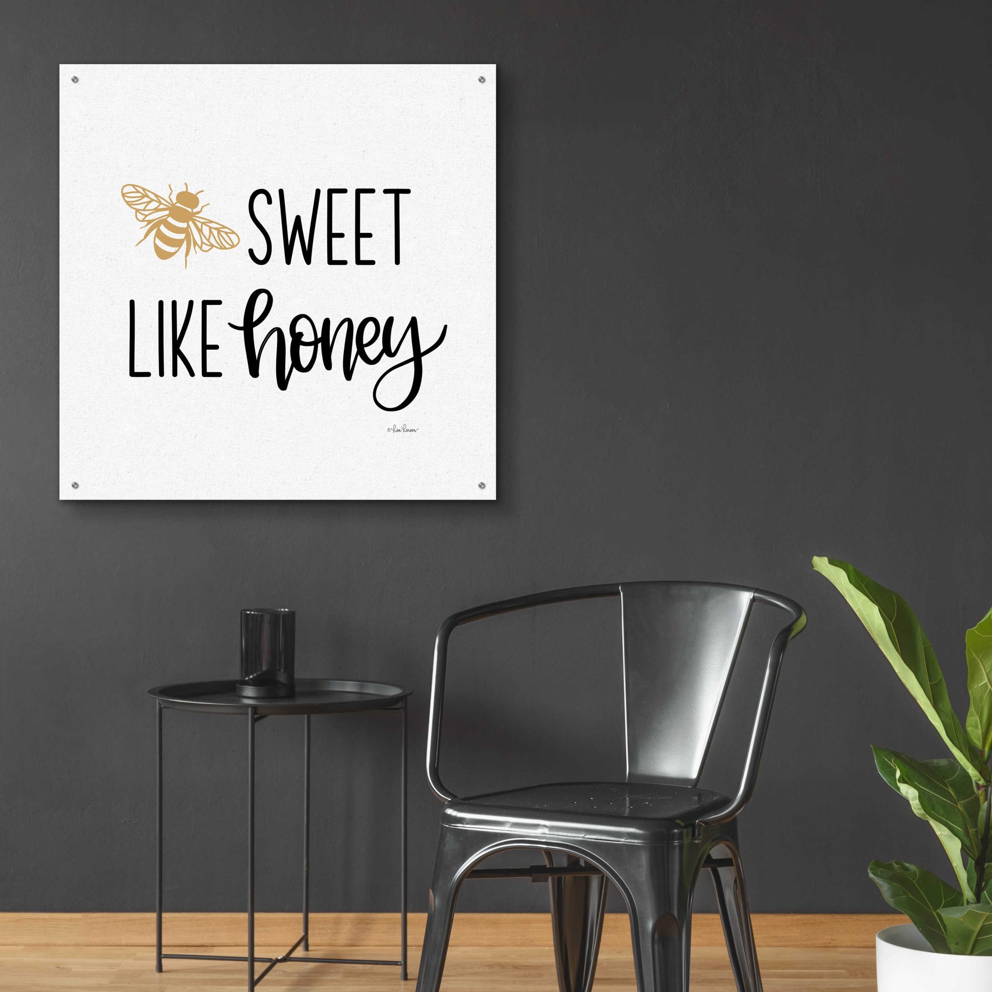 Epic Art 'Sweet Like Honey' by L. Larson, Acrylic Glass Wall Art,36x36