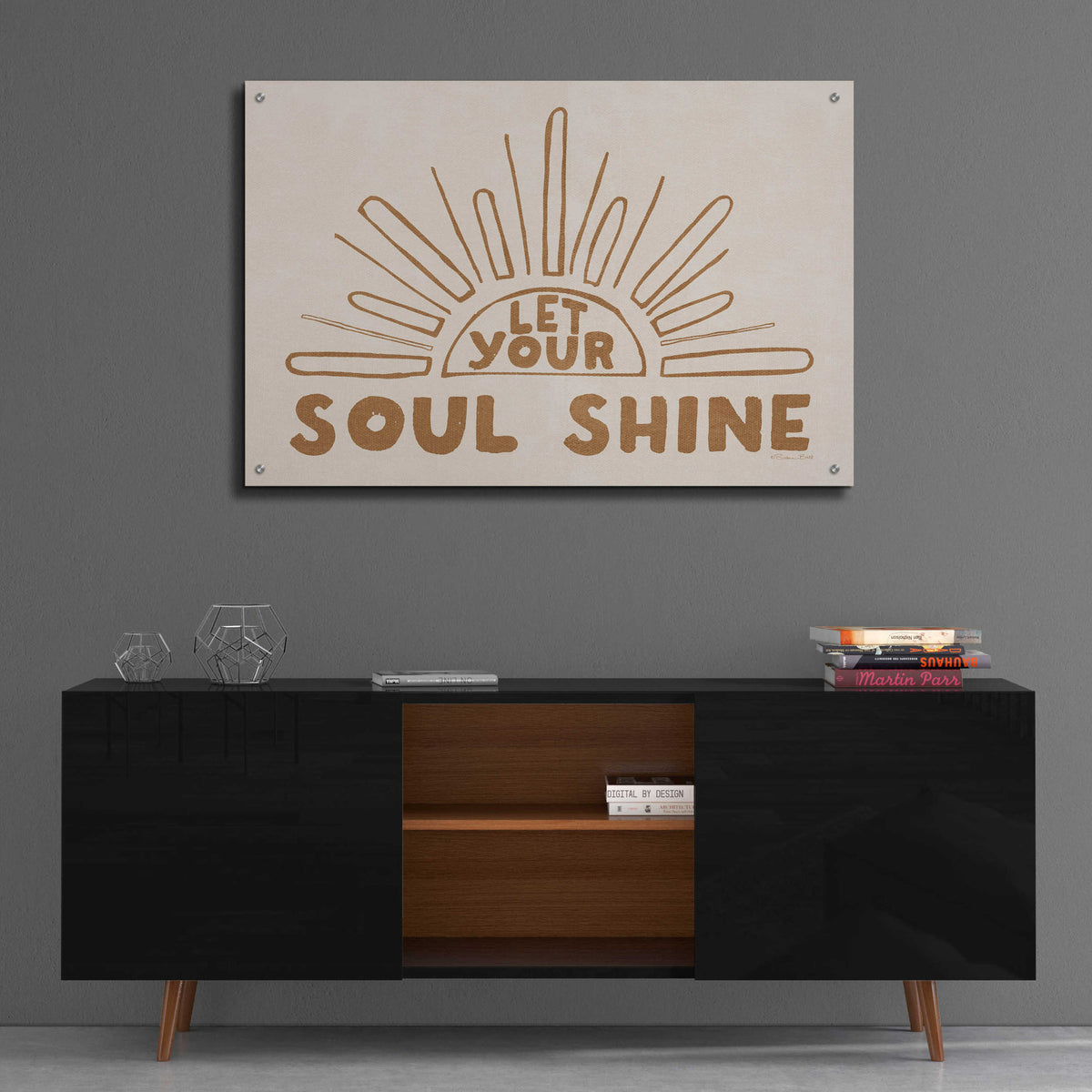 Epic Art 'Let Your Soul Shine 2' by Susan Ball, Acrylic Glass Wall Art,36x24