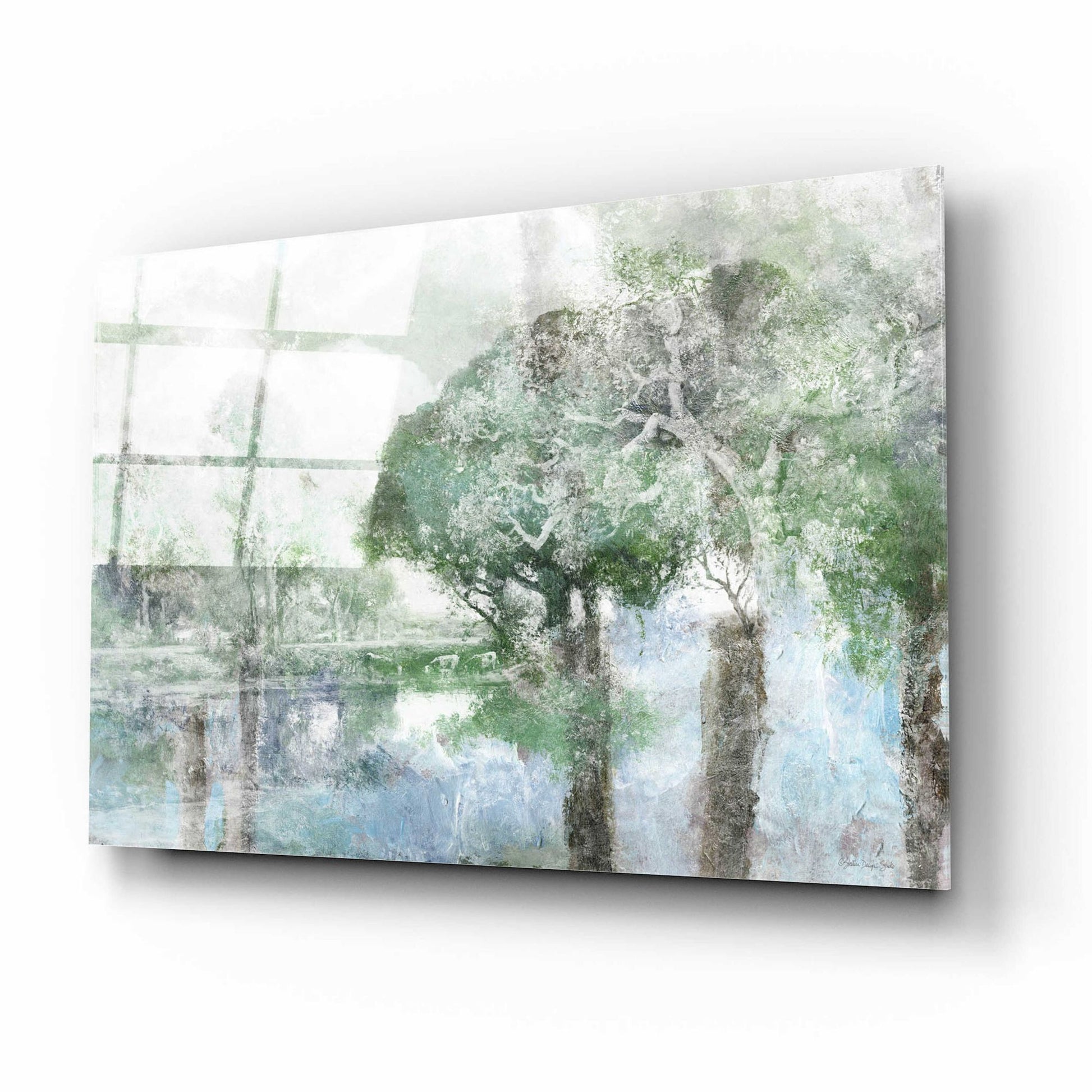 Epic Art 'Behind The Trees 1' by Stellar Design Studio, Acrylic Glass Wall Art,16x12