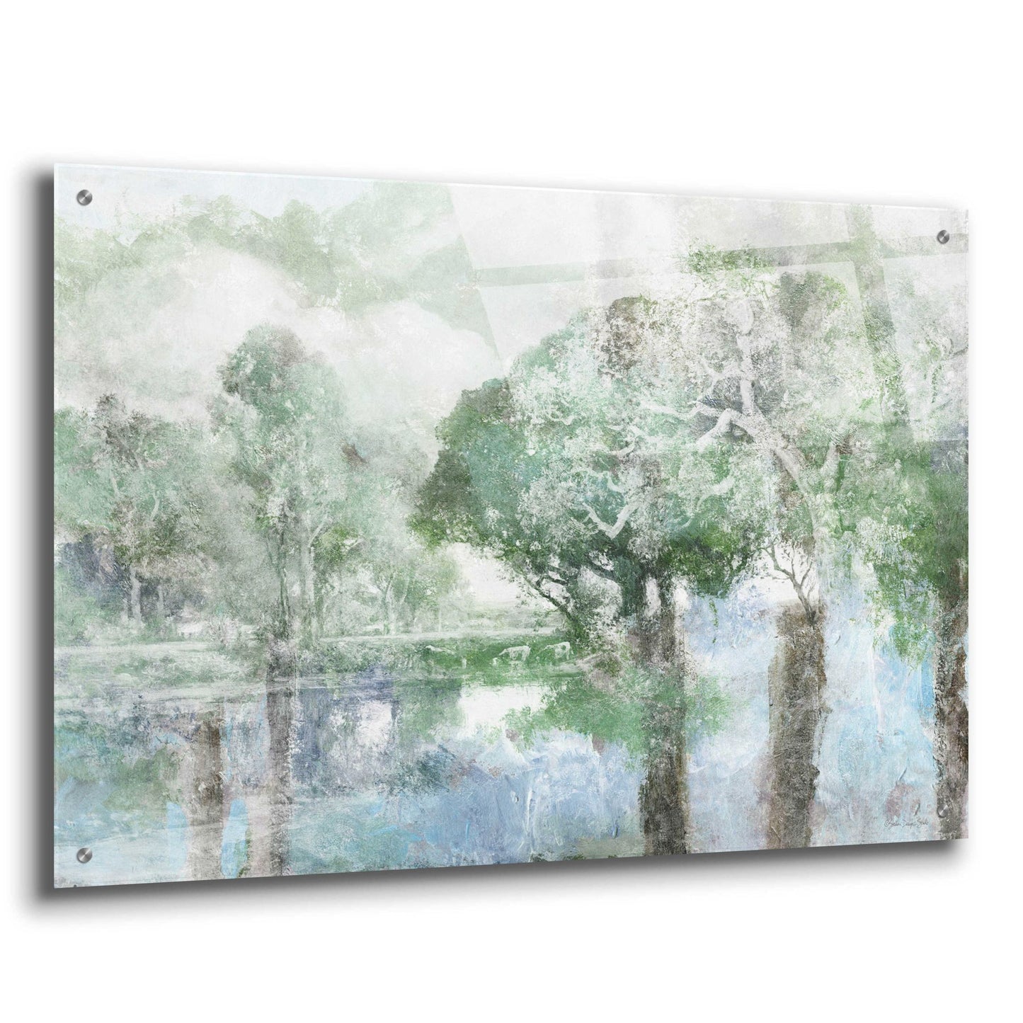 Epic Art 'Behind The Trees 1' by Stellar Design Studio, Acrylic Glass Wall Art,36x24