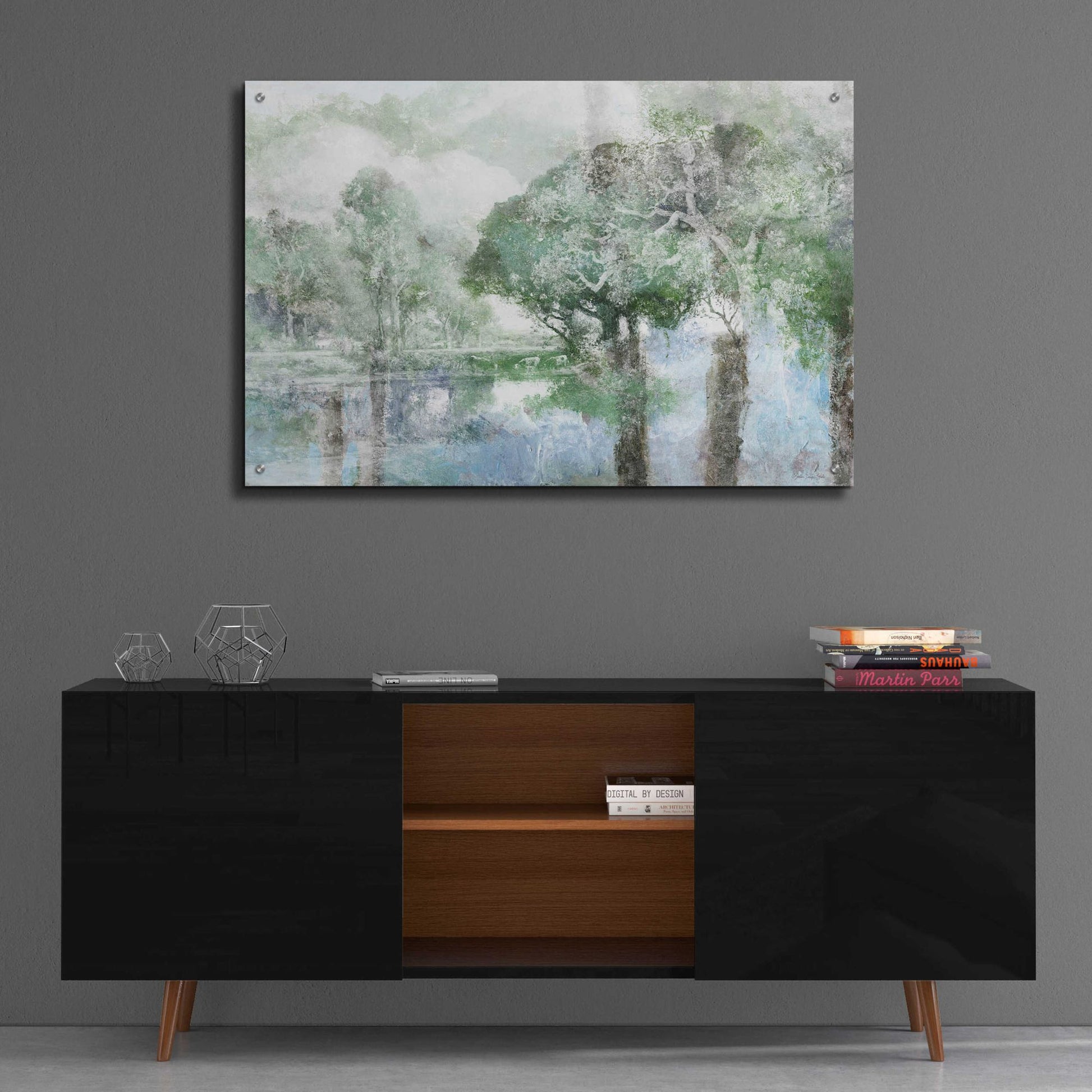 Epic Art 'Behind The Trees 1' by Stellar Design Studio, Acrylic Glass Wall Art,36x24