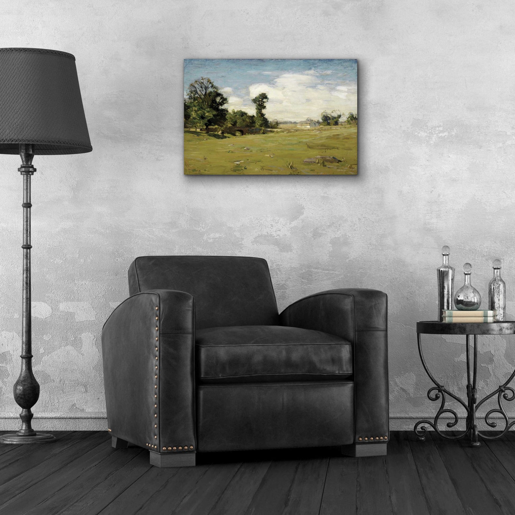 Epic Art 'Country Pasture' by Stellar Design Studio, Acrylic Glass Wall Art,24x16