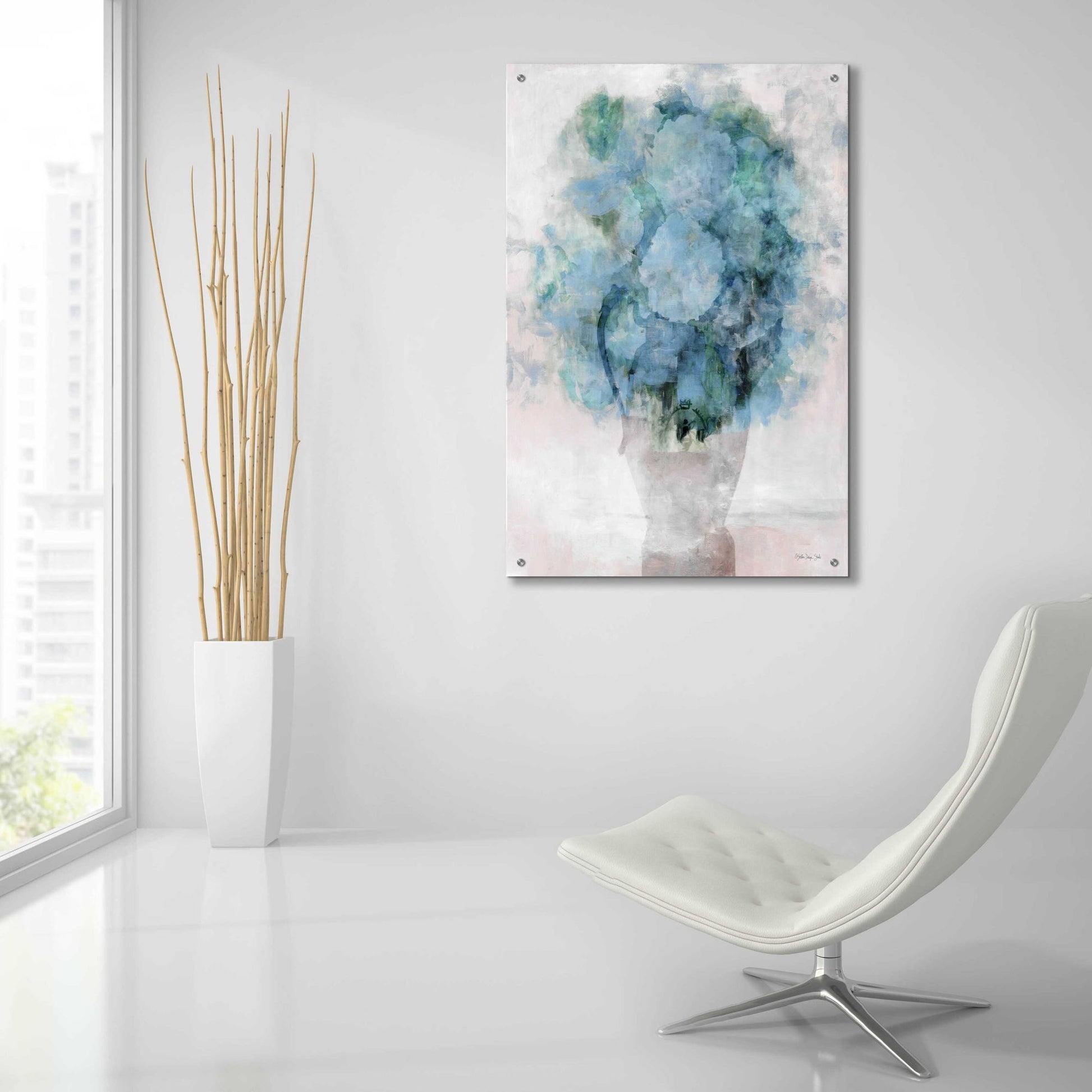 Epic Art 'Floral Secrets 1' by Stellar Design Studio, Acrylic Glass Wall Art,24x36