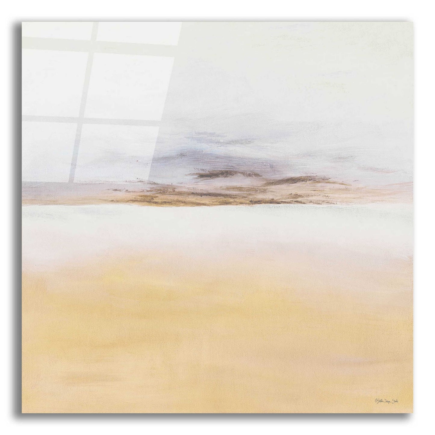 Epic Art 'Island Calm I' by Stellar Design Studio, Acrylic Glass Wall Art,12x12