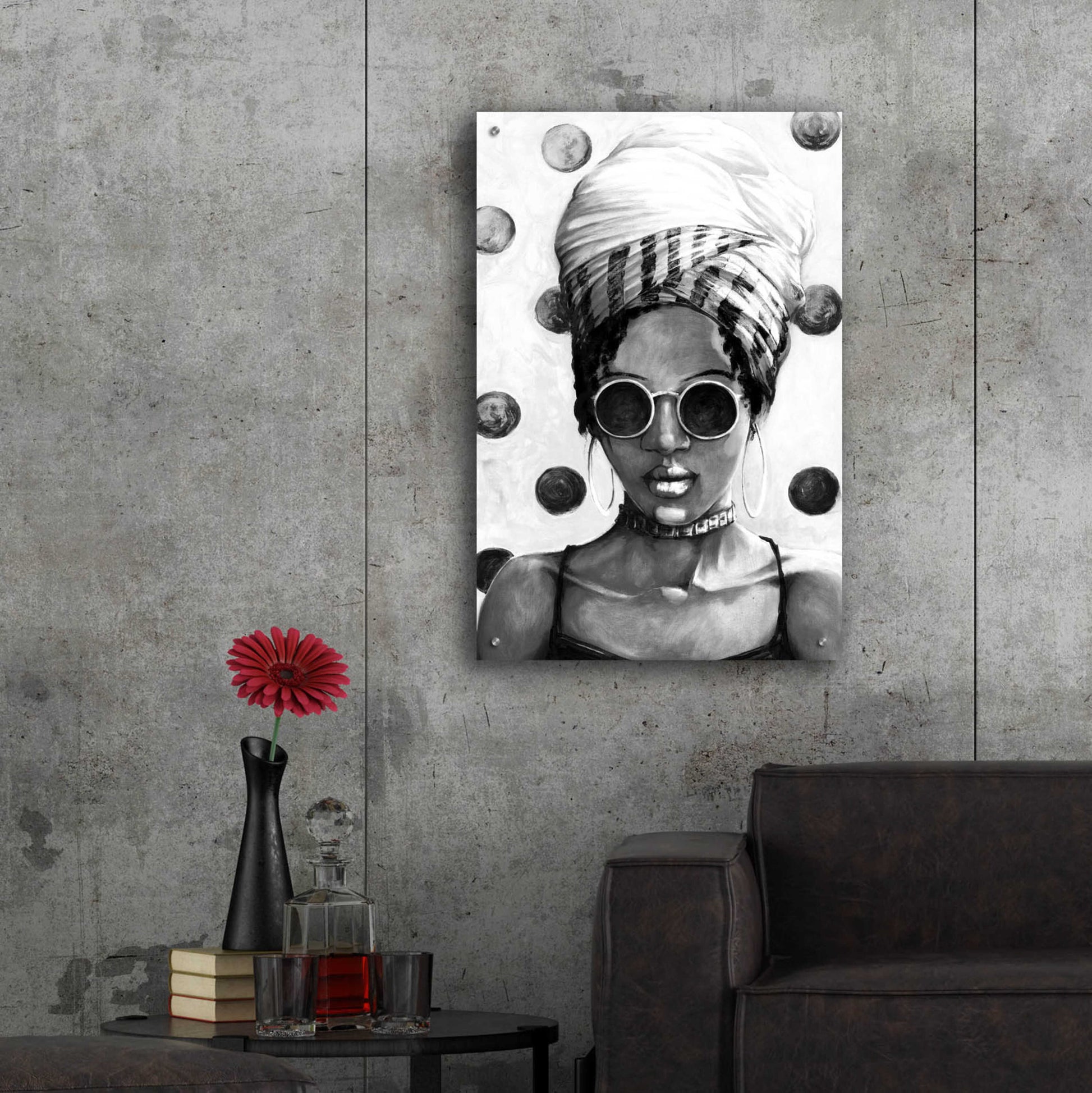 Epic Art '90s Mood' by Dogwood Portfolio, Acrylic Glass Wall Art,24x36