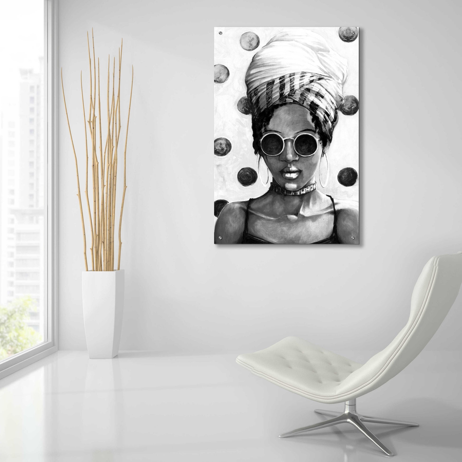 Epic Art '90s Mood' by Dogwood Portfolio, Acrylic Glass Wall Art,24x36