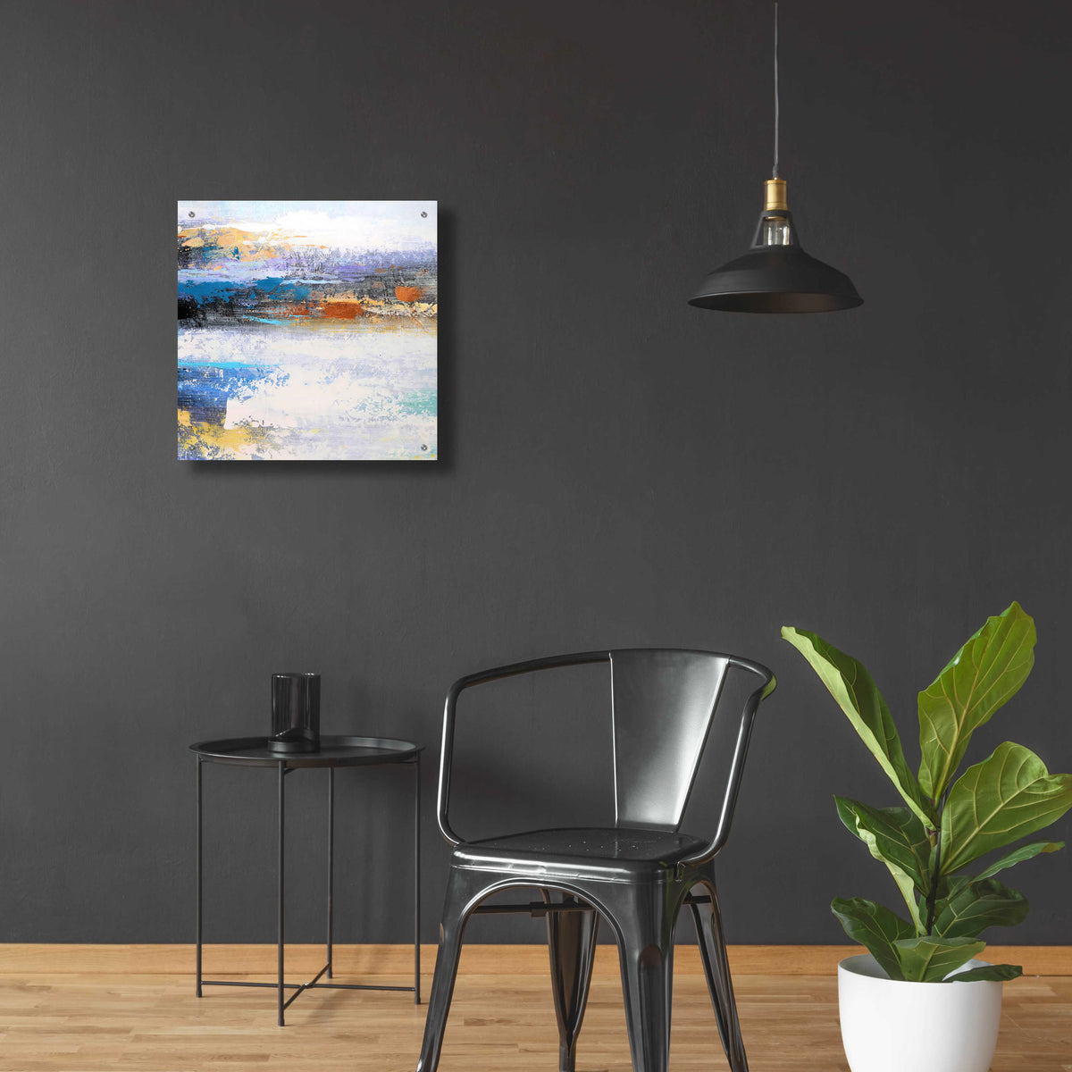 Afternoon by Christov Art - 24x24 acrylic wall art in a room