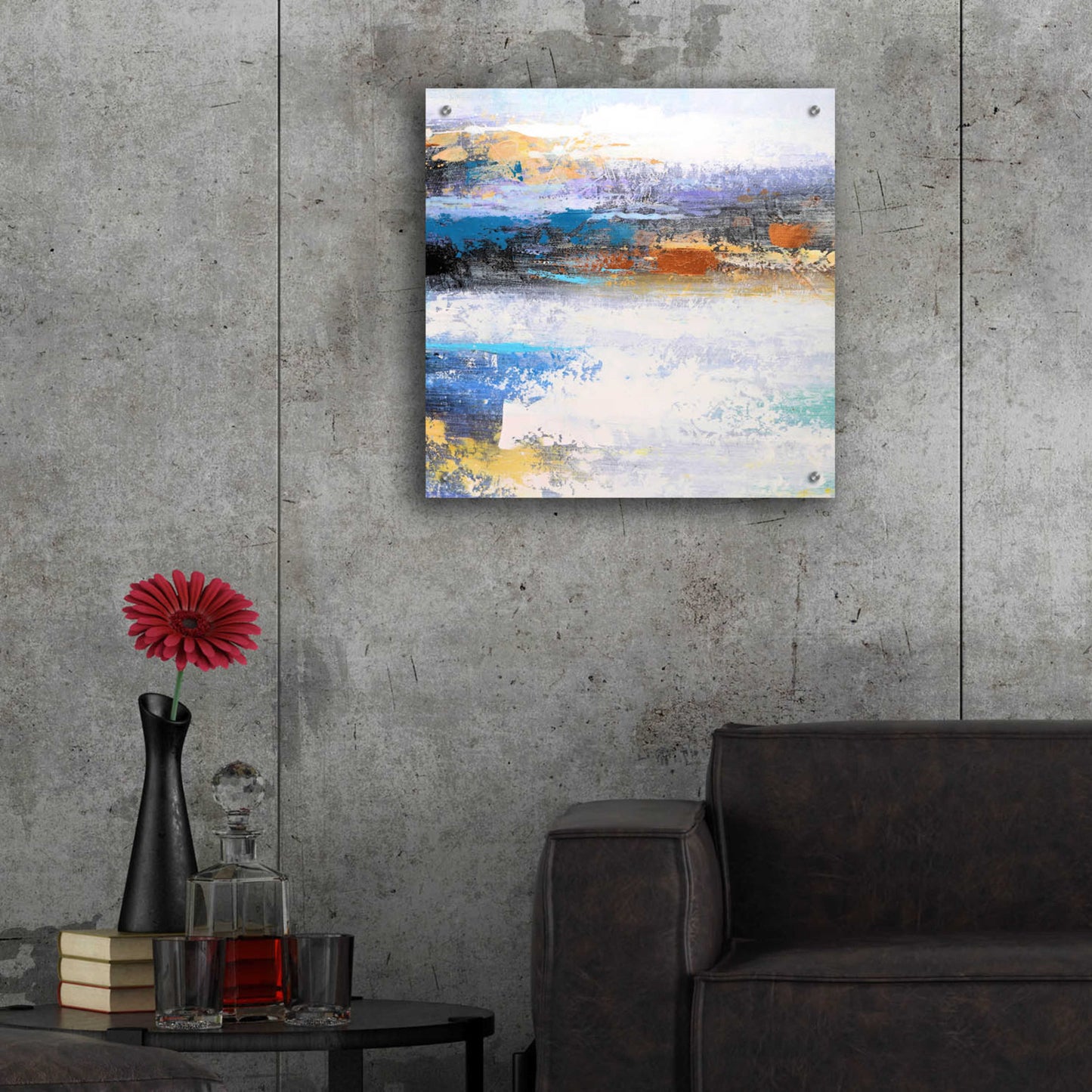 Epic Art 'Afternoon' by Christov Art, Acrylic Glass Wall Art,24x24