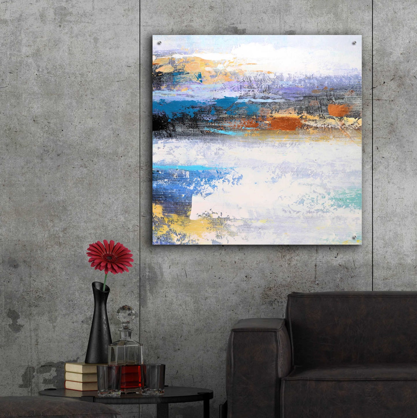 Epic Art 'Afternoon' by Christov Art, Acrylic Glass Wall Art,36x36