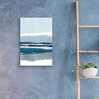 Coastal Abstract 6 by Christov Art - 16x24 acrylic wall art in a room