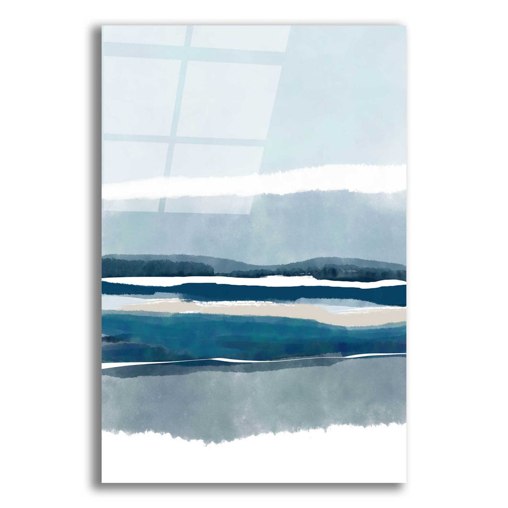 Coastal Abstract 6 by Christov Art acrylic glass wall art