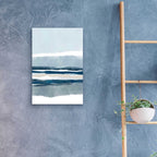 Coastal Abstract 7 by Christov Art - 16x24 acrylic wall art in a room