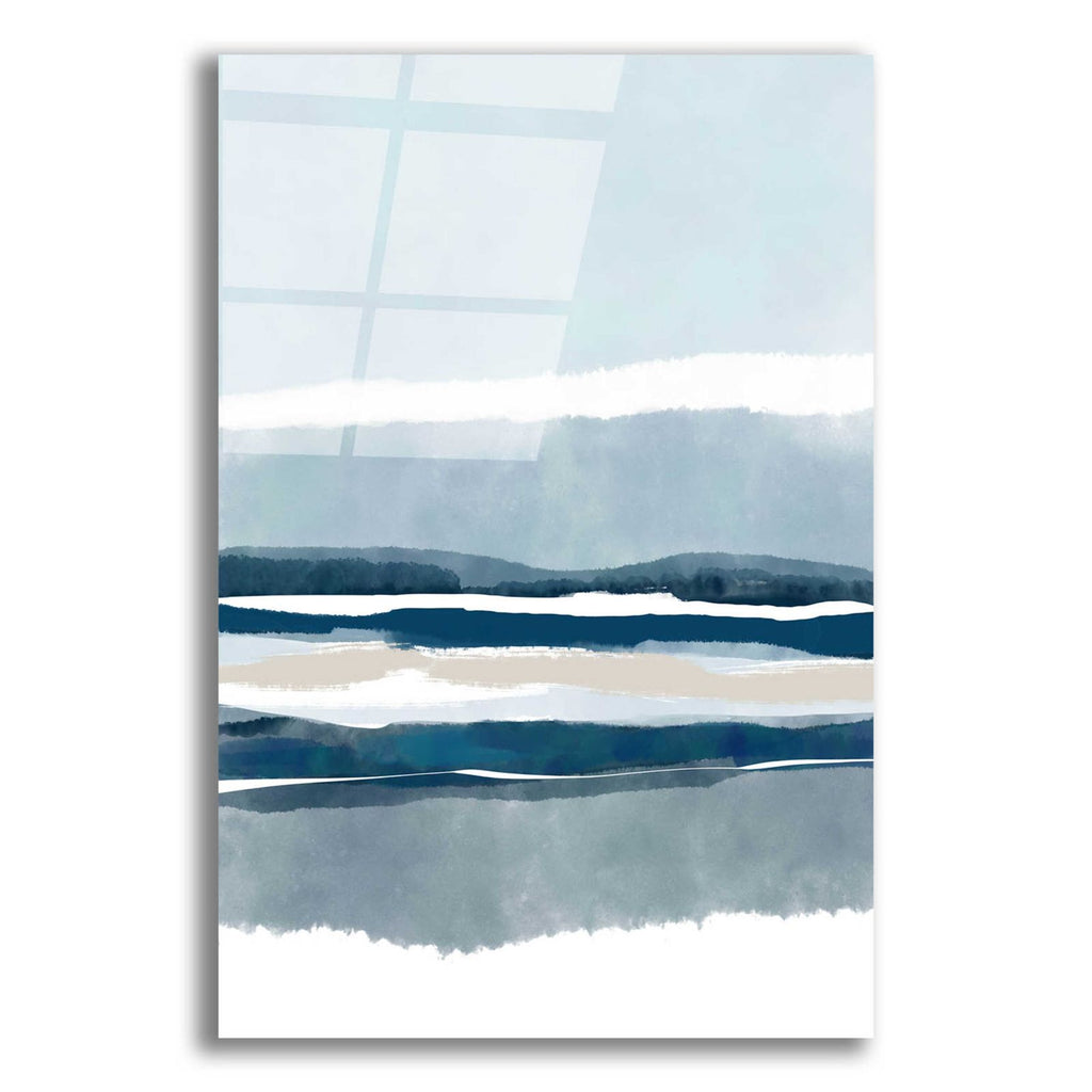Coastal Abstract 7 by Christov Art acrylic glass wall art