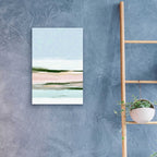 Coastal Abstract 9 by Christov Art - 16x24 acrylic wall art in a room