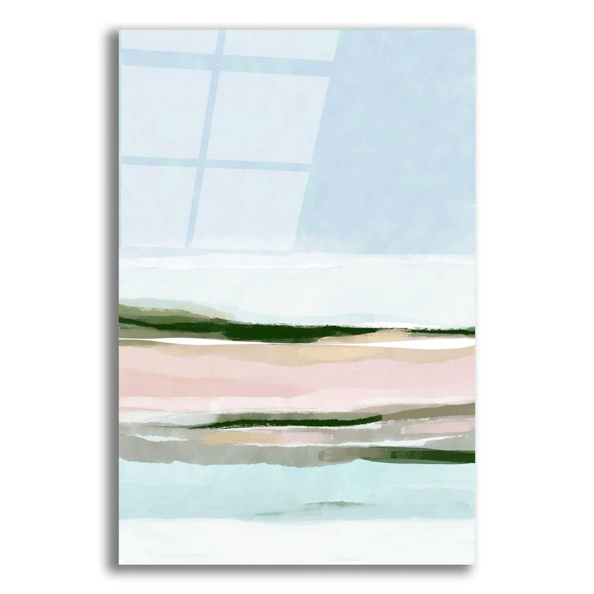 Coastal Abstract 9 by Christov Art acrylic glass wall art