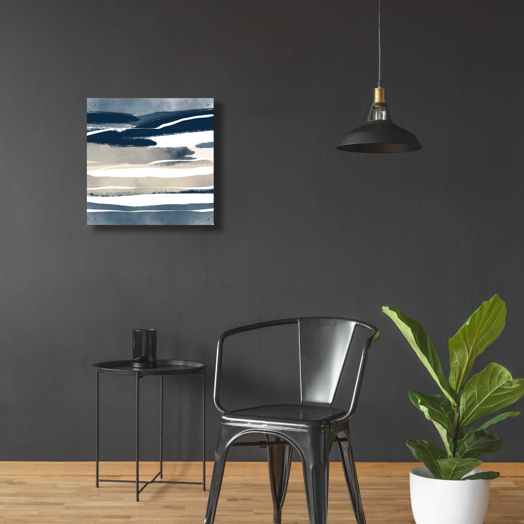 Coastal Dream 1 by Christov Art - 24x24 acrylic wall art in a room