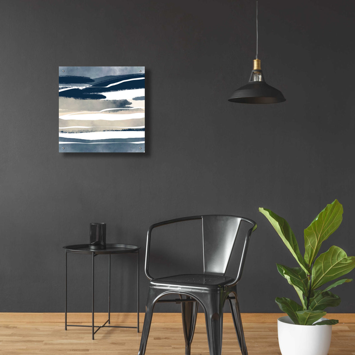 Coastal Dream 1 by Christov Art - 24x24 acrylic wall art in a room