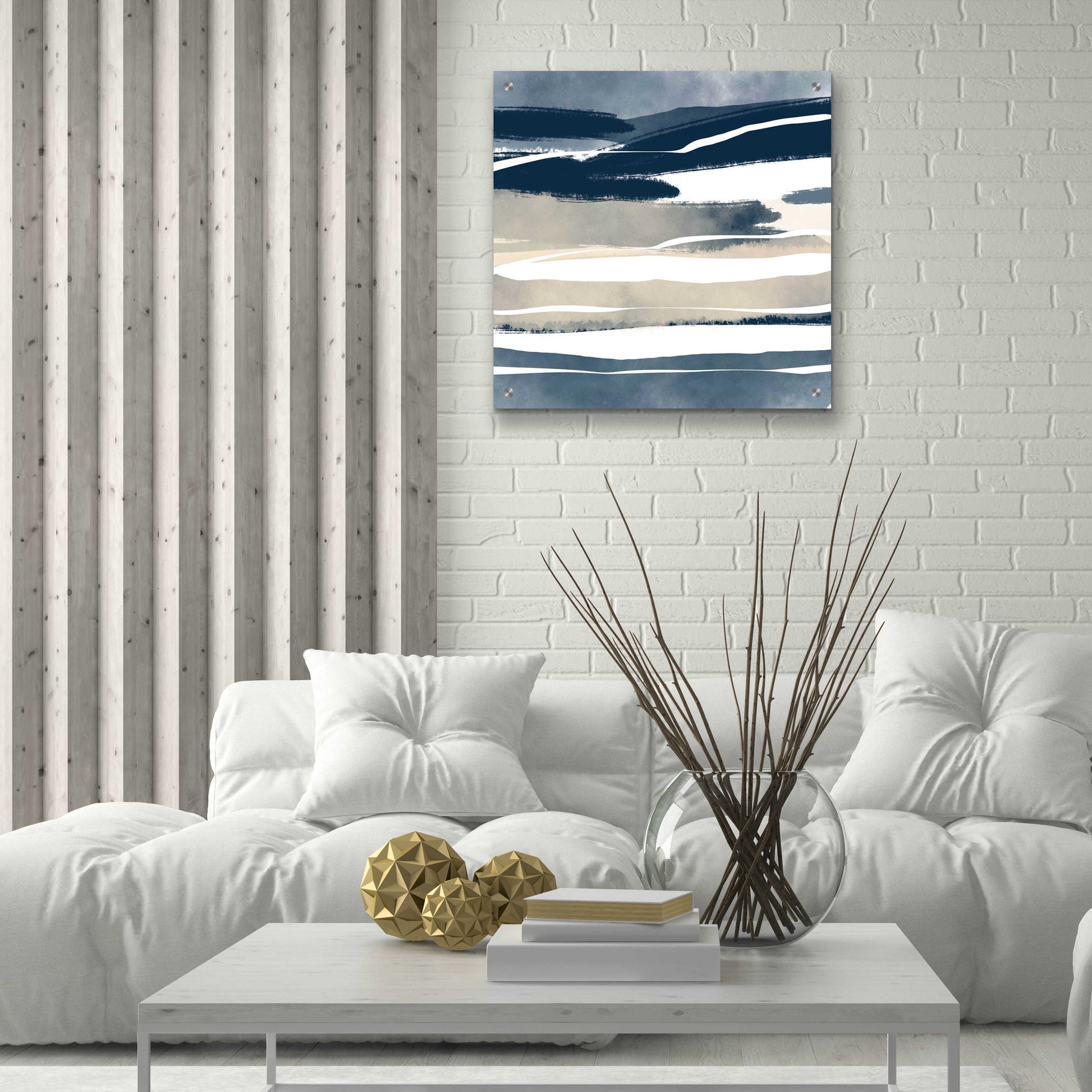 Epic Art 'Coastal Dream 1' by Christov Art, Acrylic Glass Wall Art,24x24