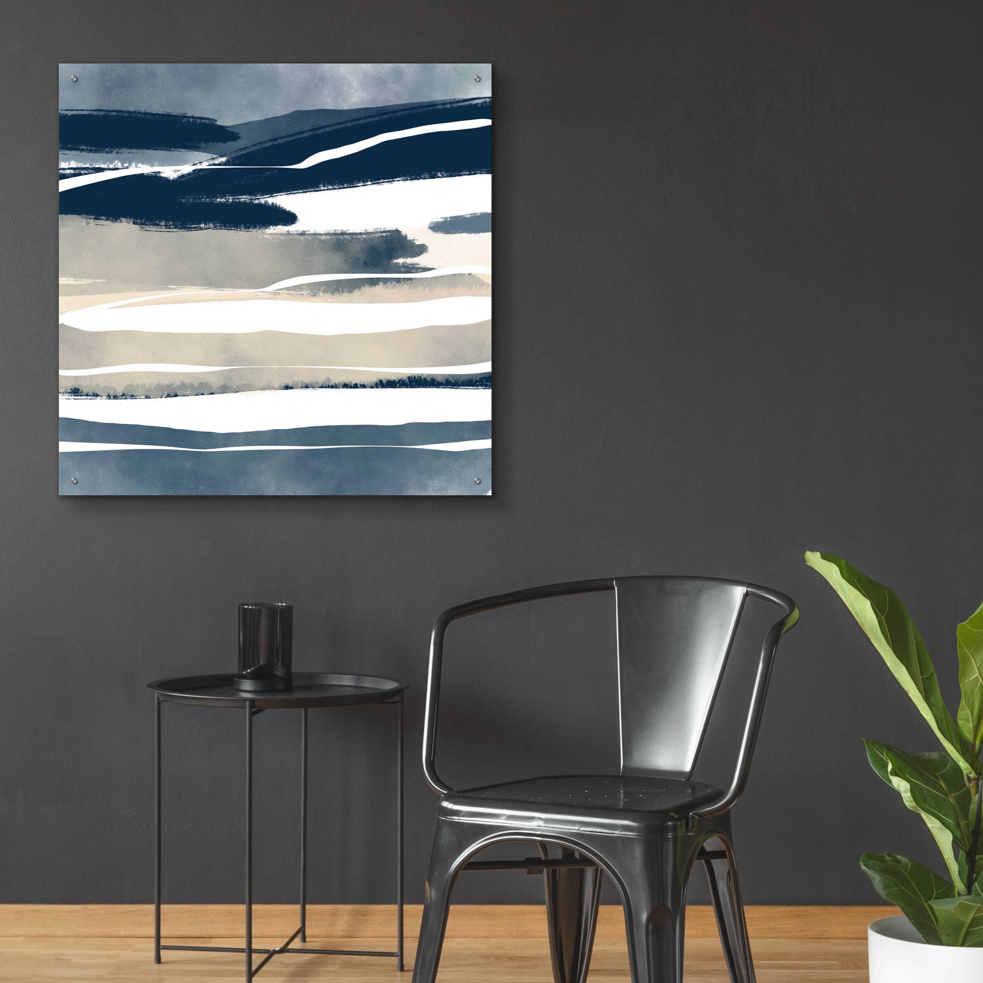 Epic Art 'Coastal Dream 1' by Christov Art, Acrylic Glass Wall Art,36x36