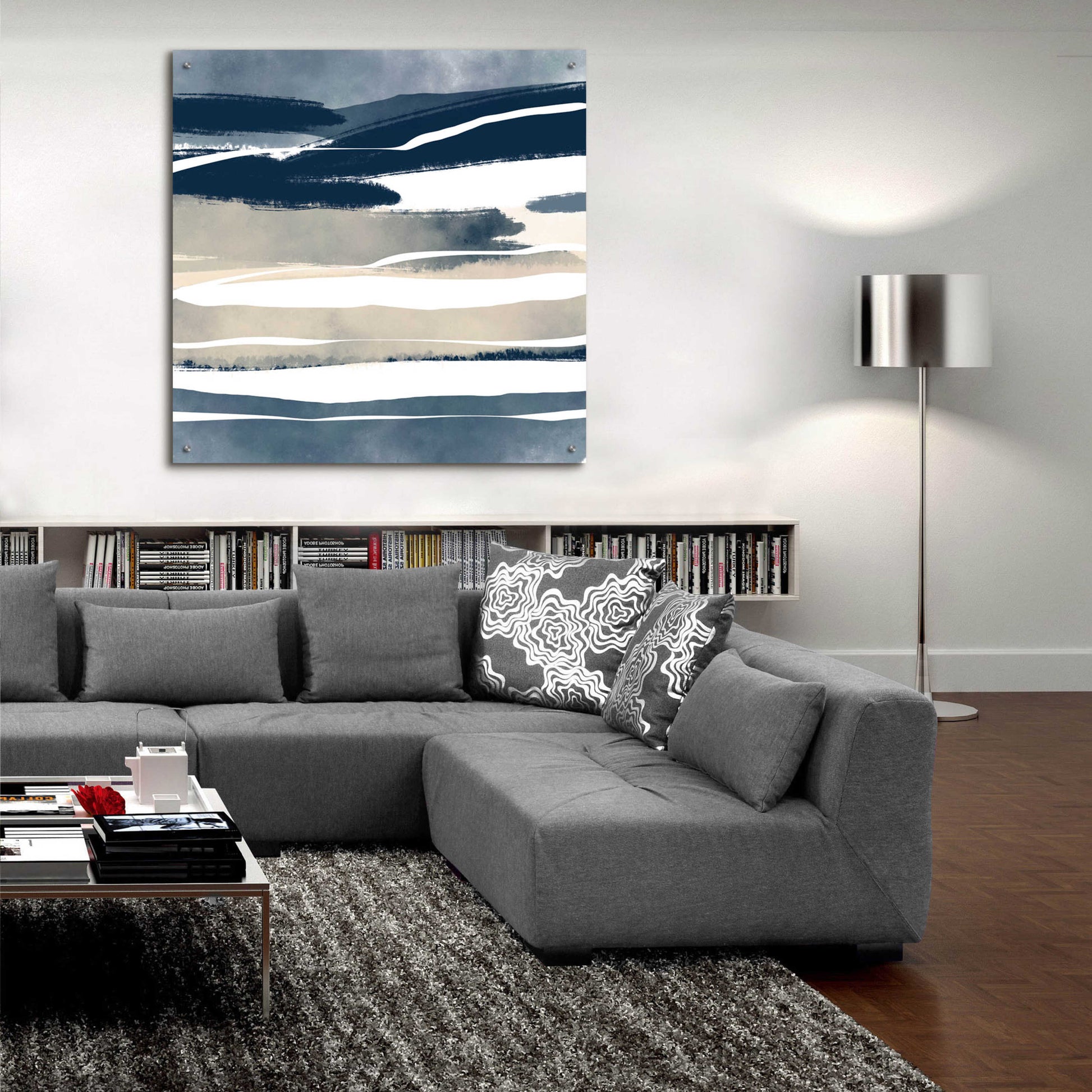 Epic Art 'Coastal Dream 1' by Christov Art, Acrylic Glass Wall Art,36x36