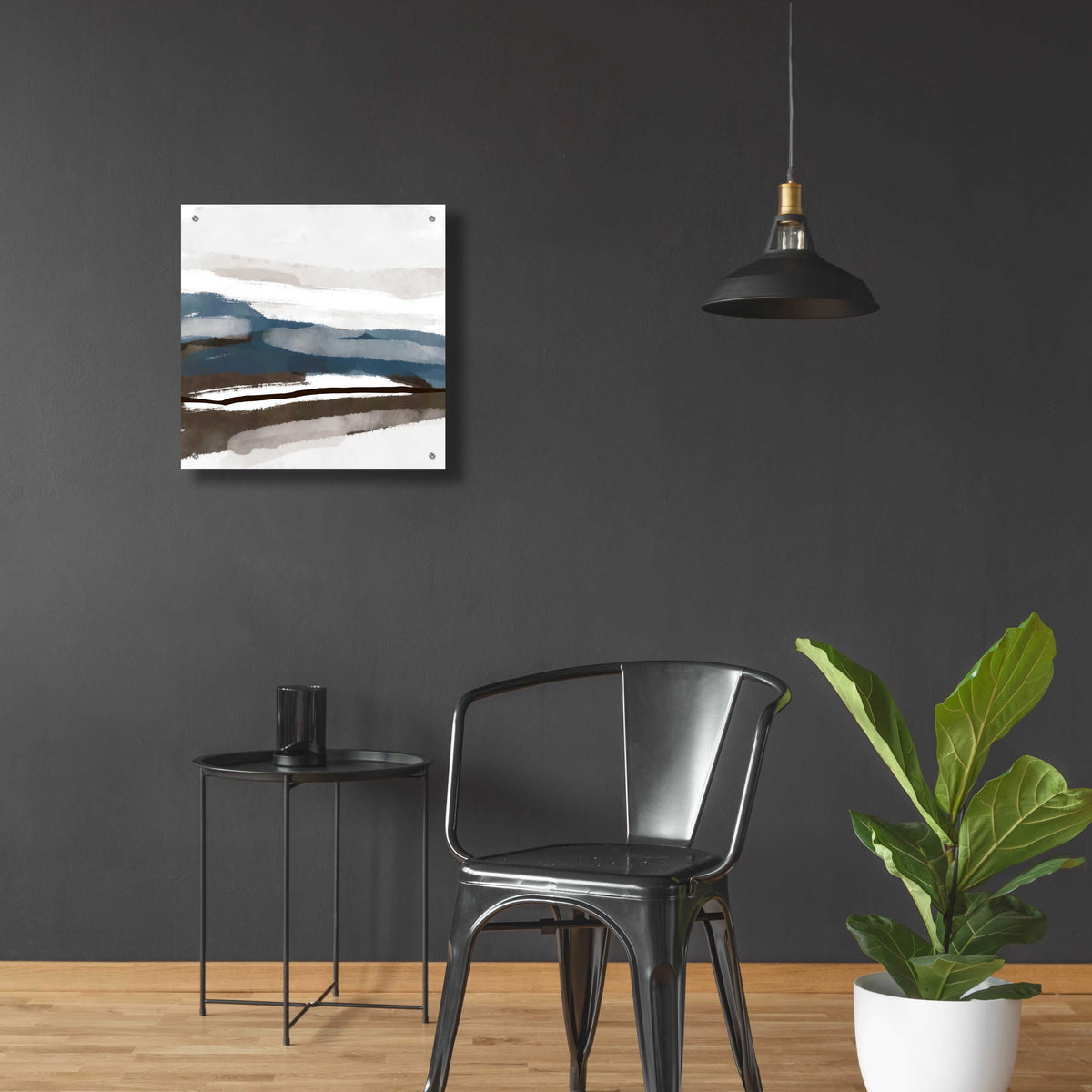 Coastal Dream 3 by Christov Art - 24x24 acrylic wall art in a room