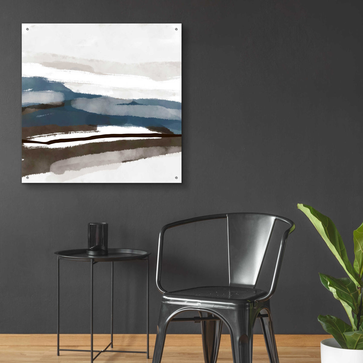Coastal Dream 3 by Christov Art - 36x36 acrylic wall art in a room