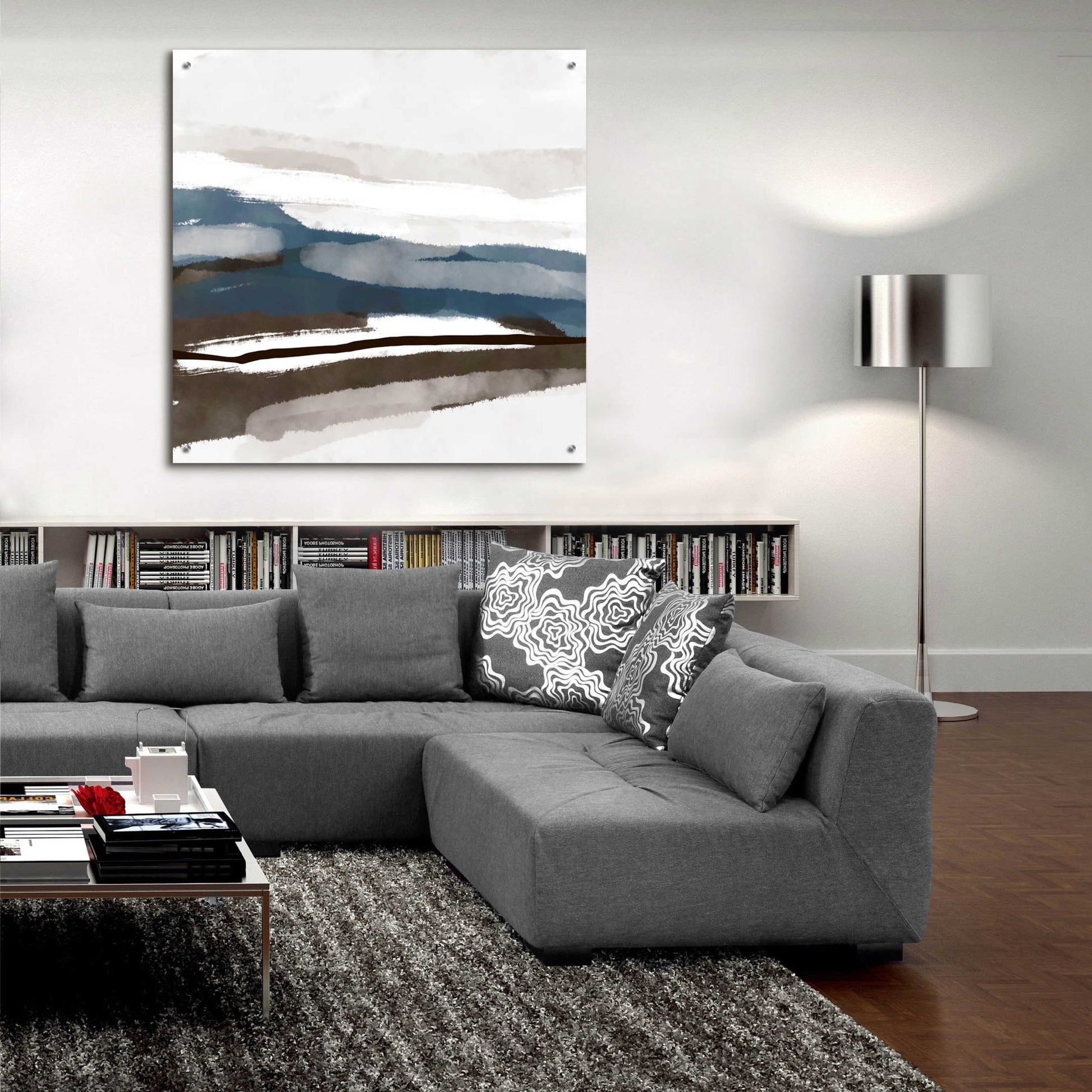 Epic Art 'Coastal Dream 3' by Christov Art, Acrylic Glass Wall Art,36x36