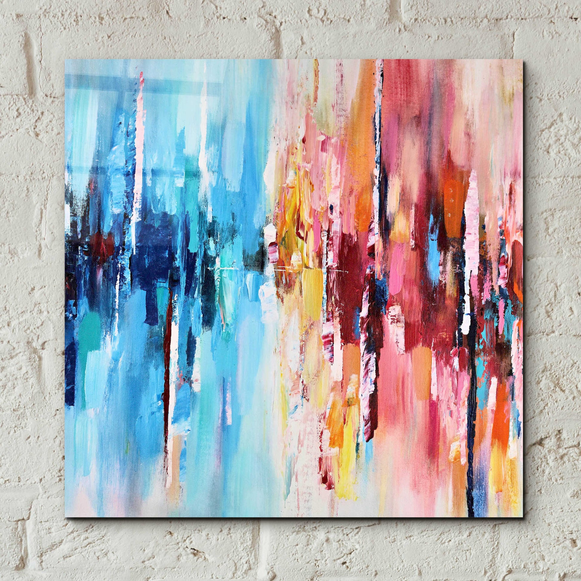 Epic Art 'Contrast' by Christov Art, Acrylic Glass Wall Art,12x12