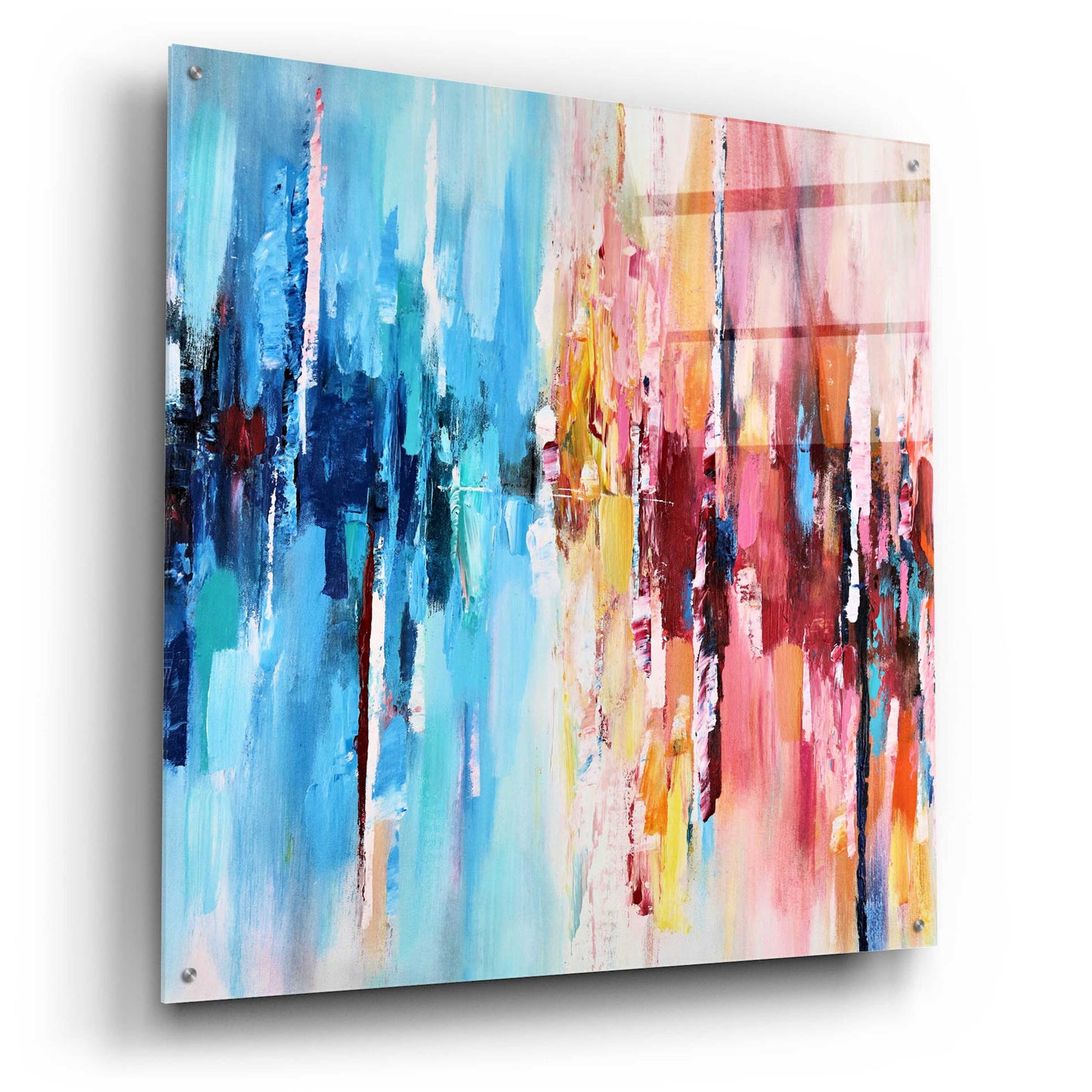 Epic Art 'Contrast' by Christov Art, Acrylic Glass Wall Art,36x36