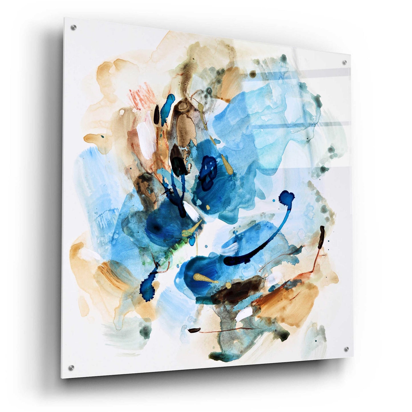 Epic Art 'Expression 5' by Christov Art, Acrylic Glass Wall Art,36x36