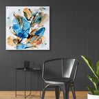 Expression 6 by Christov Art - 36x36 acrylic wall art in a room