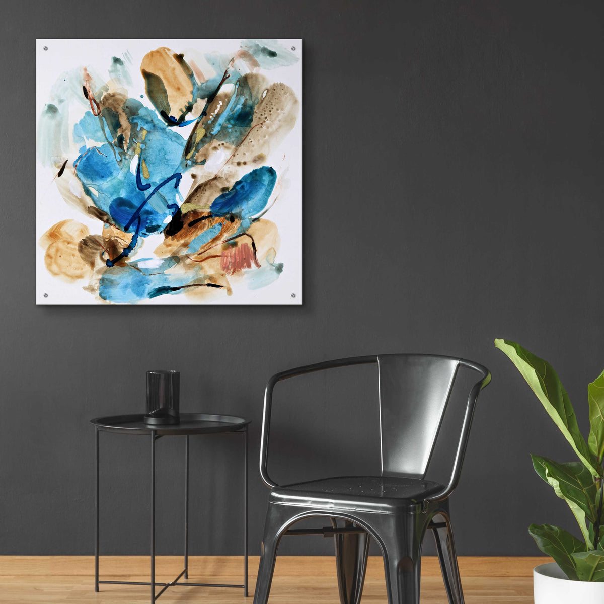 Expression 6 by Christov Art - 36x36 acrylic wall art in a room