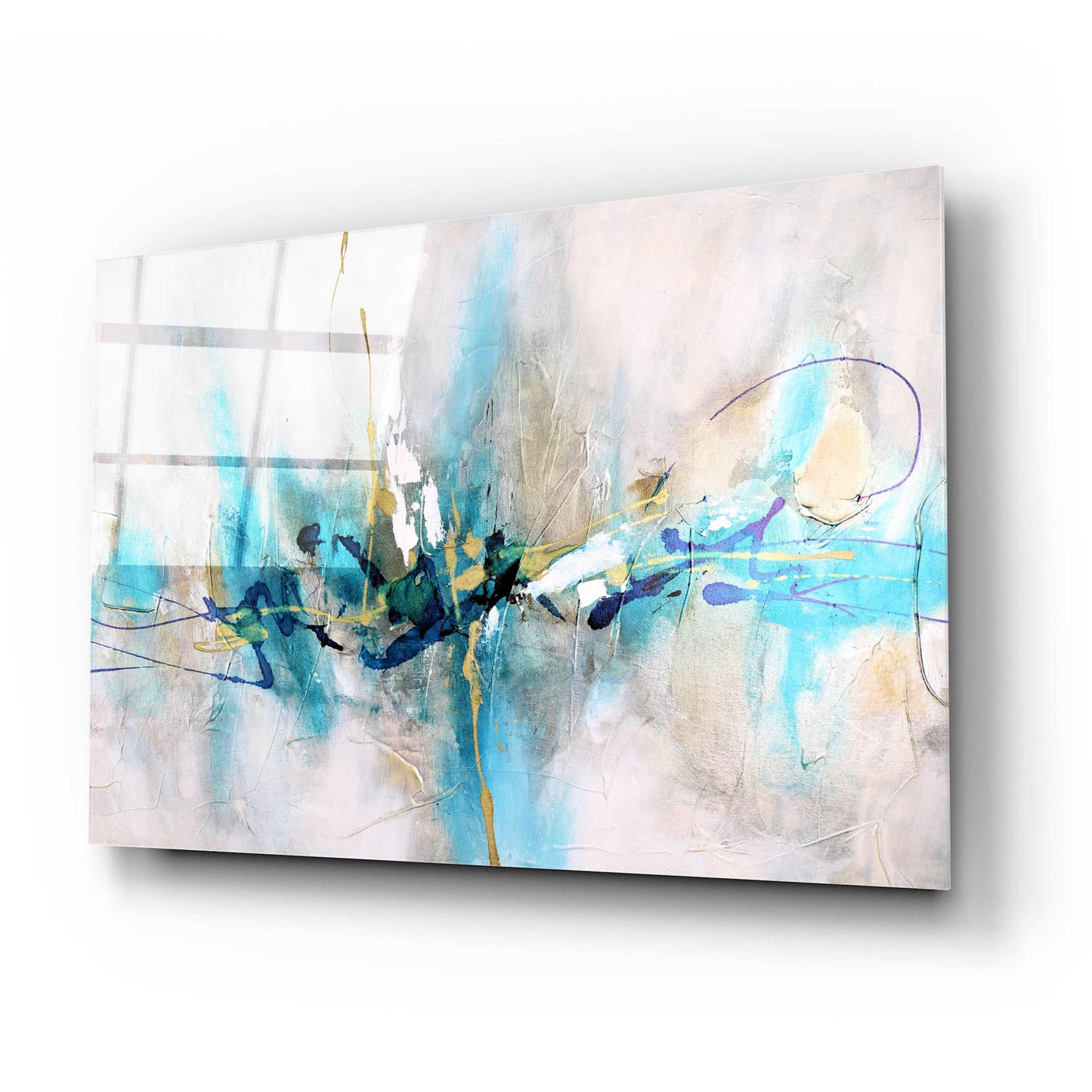 Epic Art 'Expression' by Christov Art, Acrylic Glass Wall Art,24x16