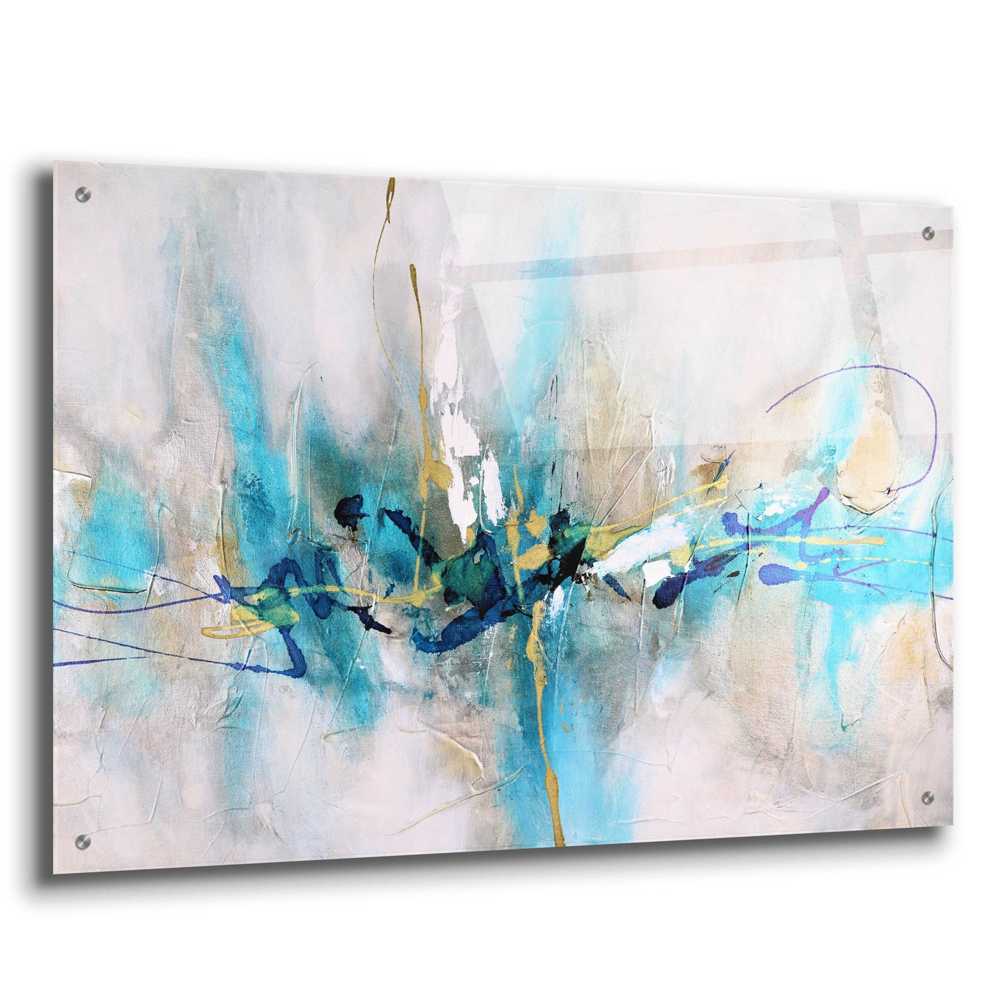 Epic Art 'Expression' by Christov Art, Acrylic Glass Wall Art,36x24