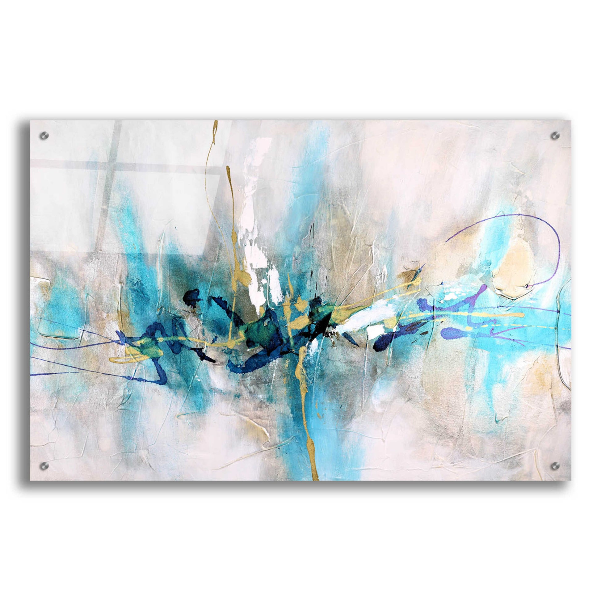 Epic Art 'Expression' by Christov Art, Acrylic Glass Wall Art,36x24