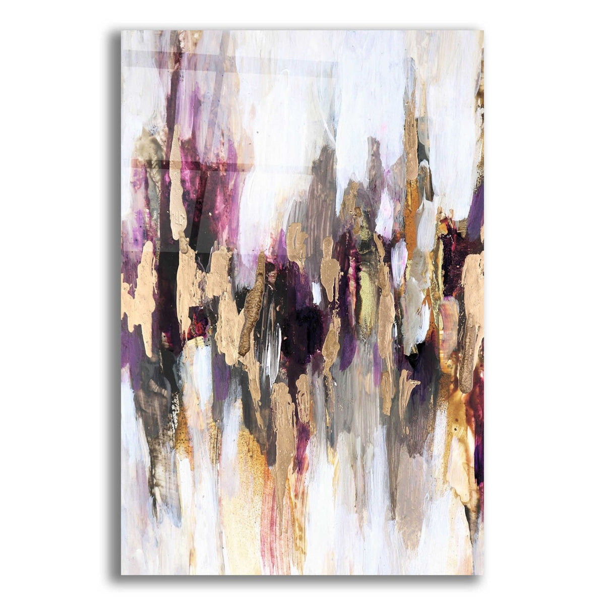Gleaming Gold by Christov Art acrylic glass wall art