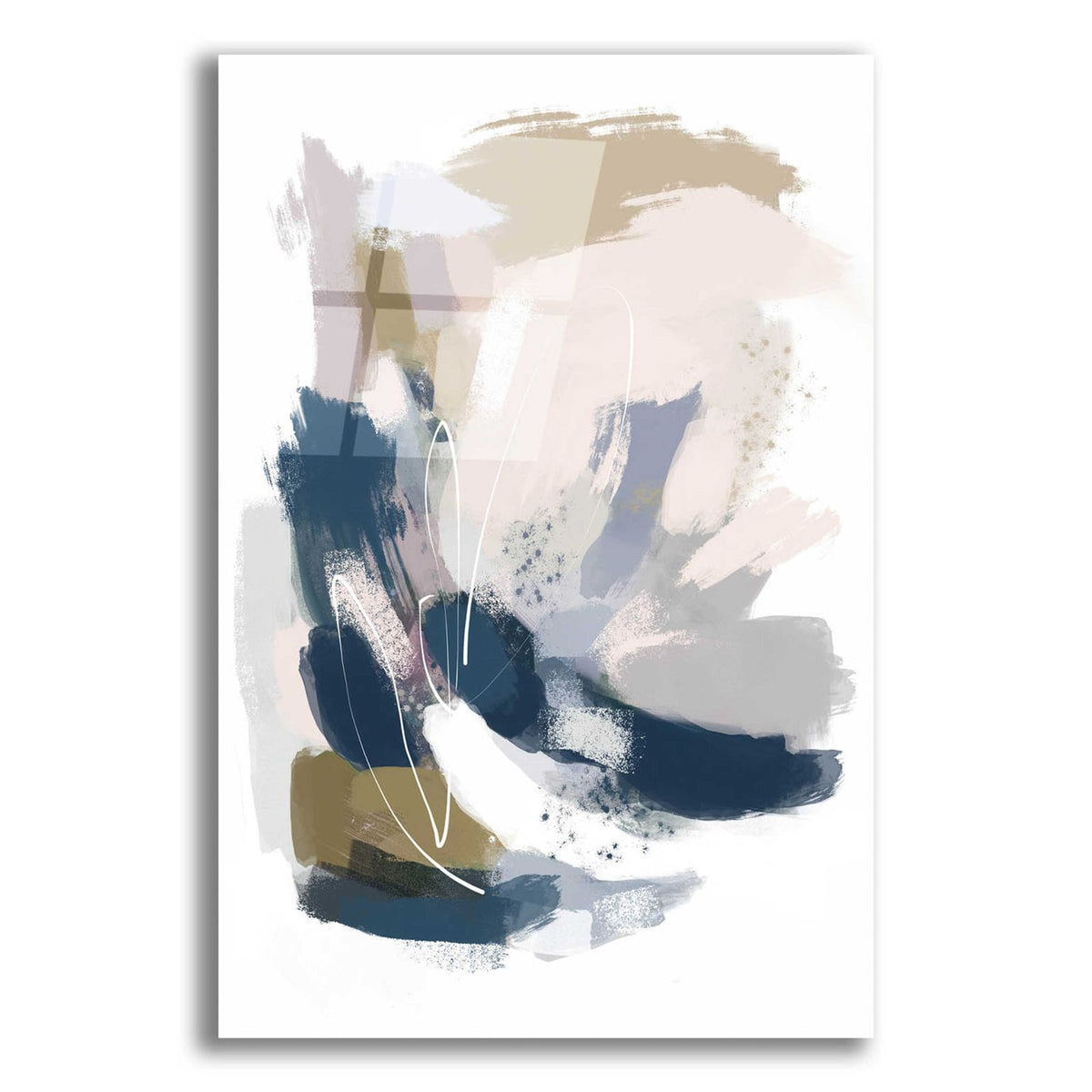 Intuitive 2 by Christov Art acrylic glass wall art