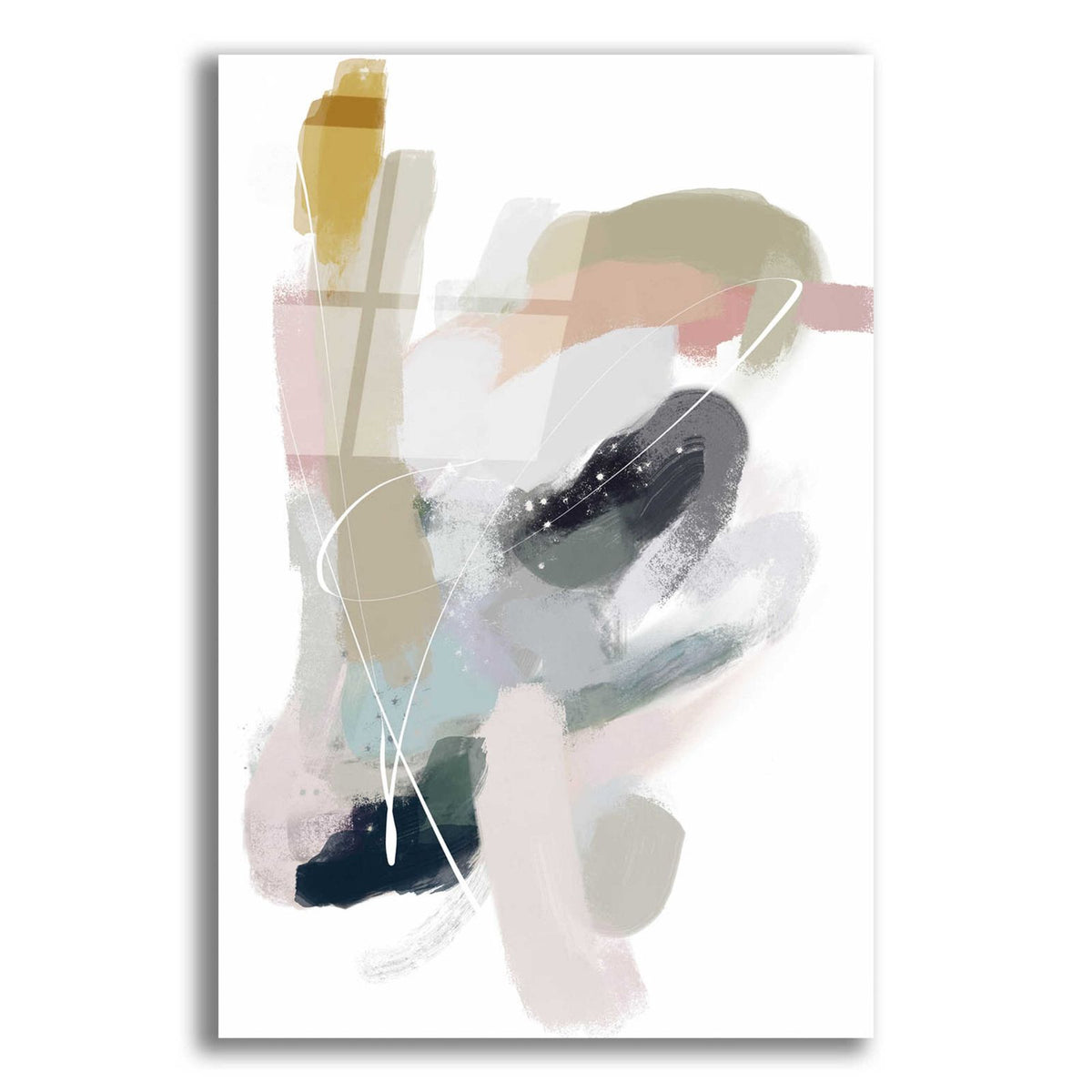 Intuitive 3 by Christov Art acrylic glass wall art