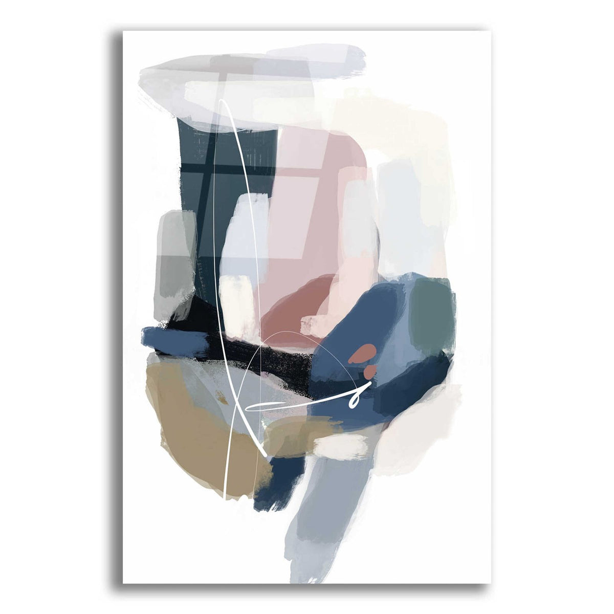 Intuitive 4 by Christov Art acrylic glass wall art