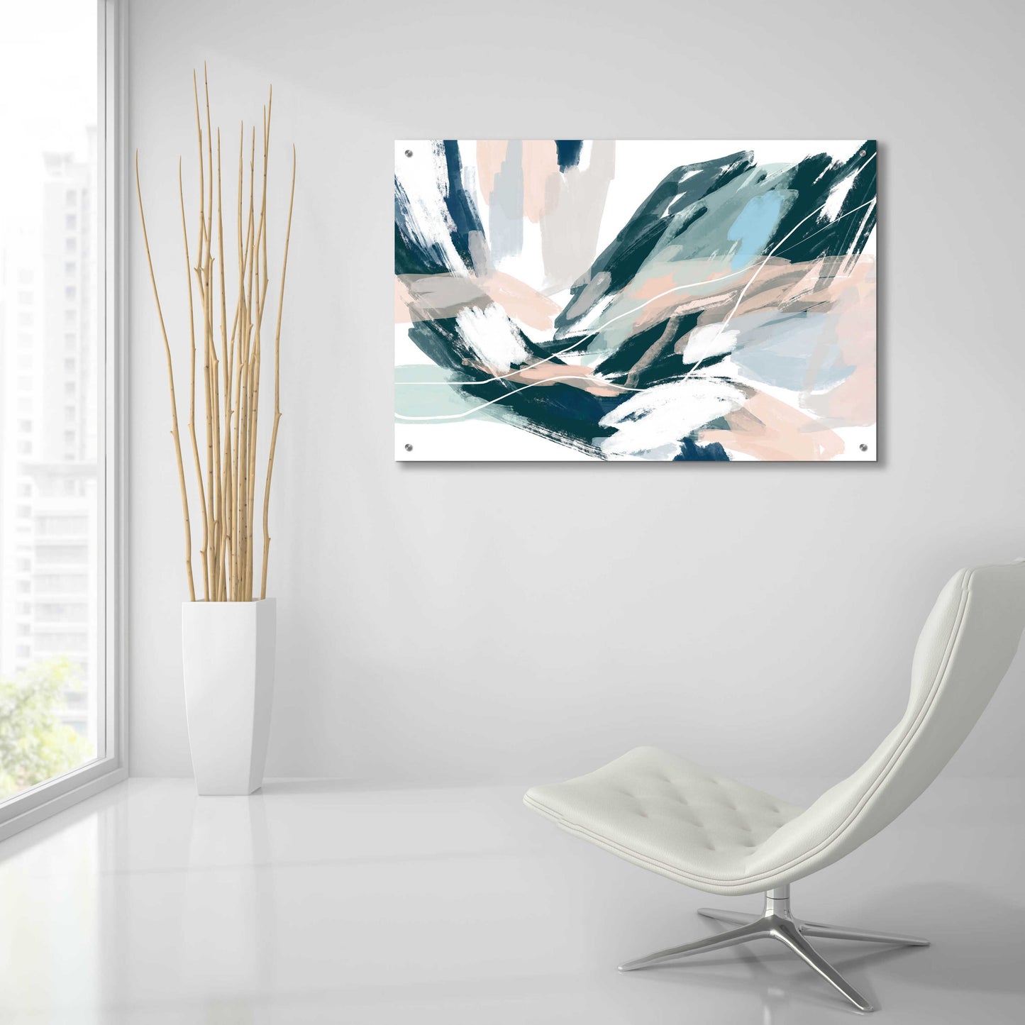 Epic Art 'Summer Breeze Nn' by Christov Art, Acrylic Glass Wall Art,36x24